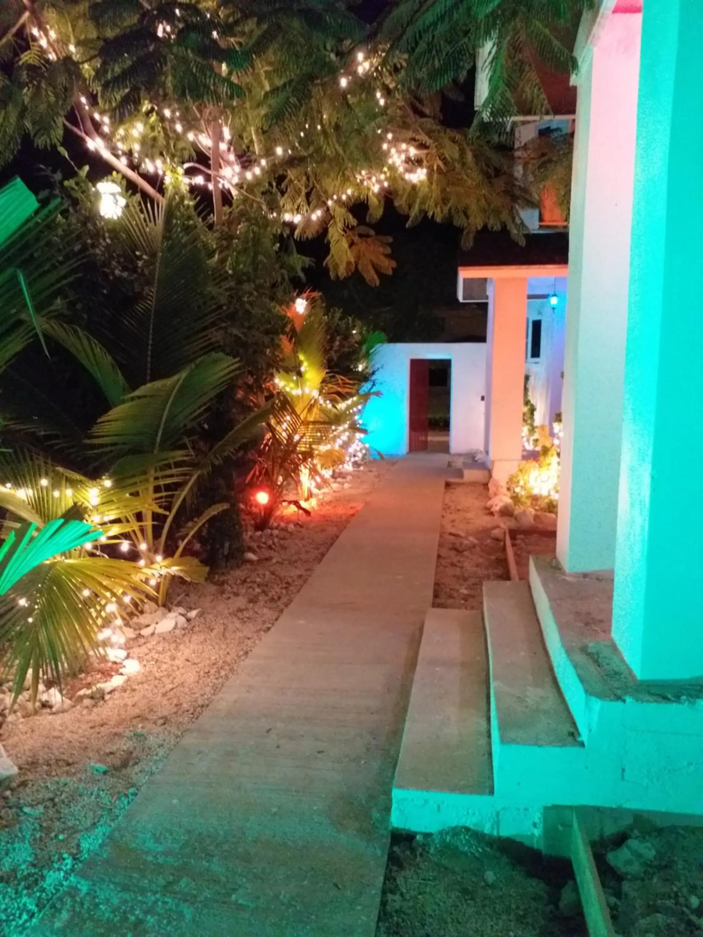 Garden view in BELL At The Airport Suites Adults Only - Free Airport Transportation