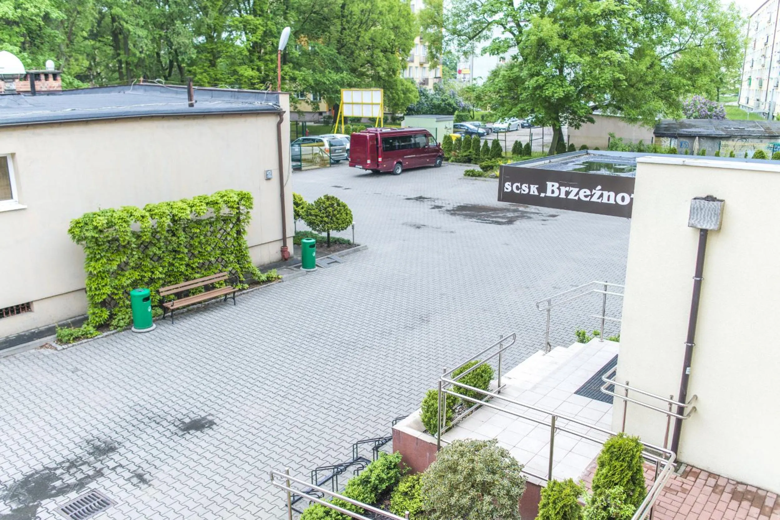 Facade/entrance in SCSK Brzeźno