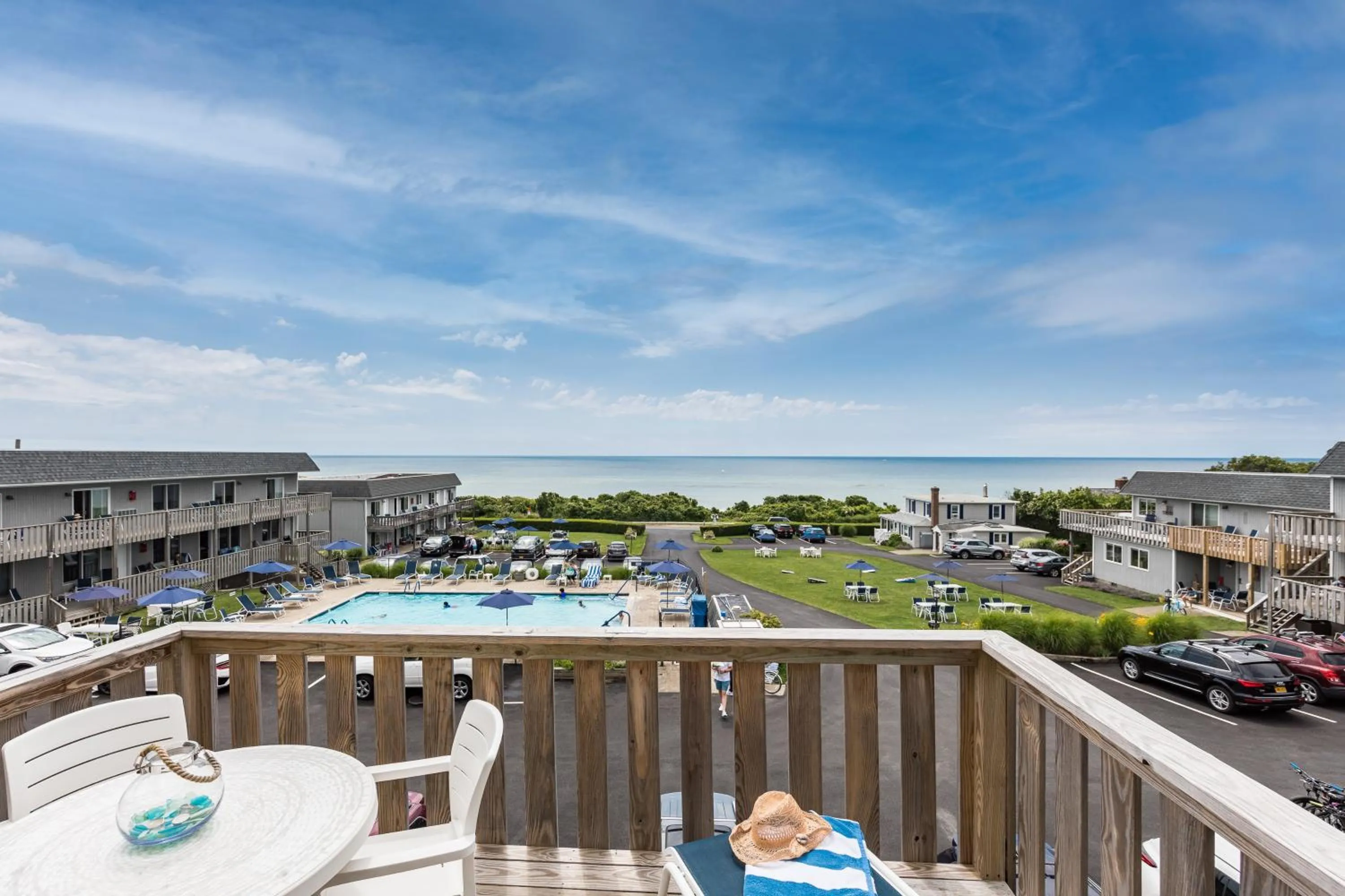 Balcony/Terrace in Hartman's Briney Breezes Beach Resort