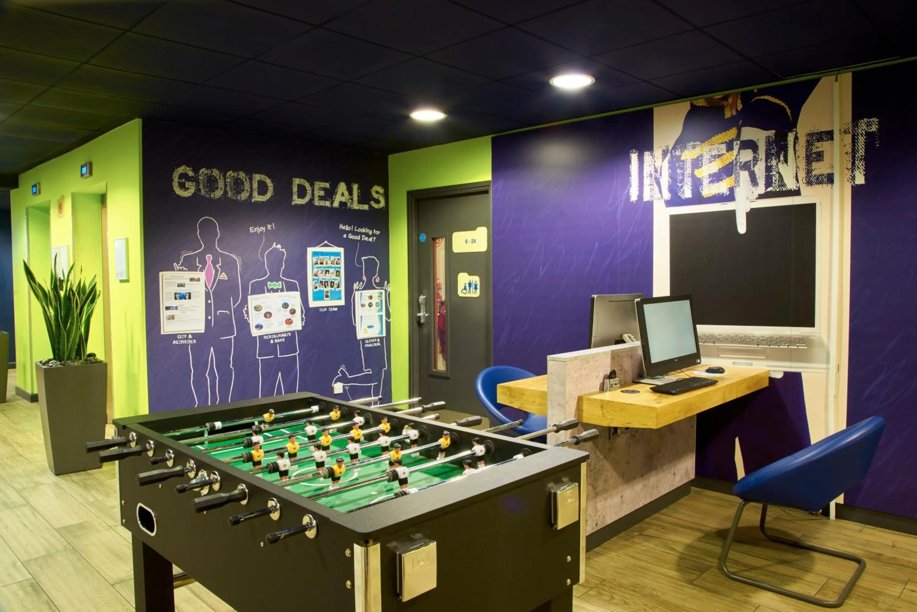 Area and facilities in ibis budget Birmingham Centre