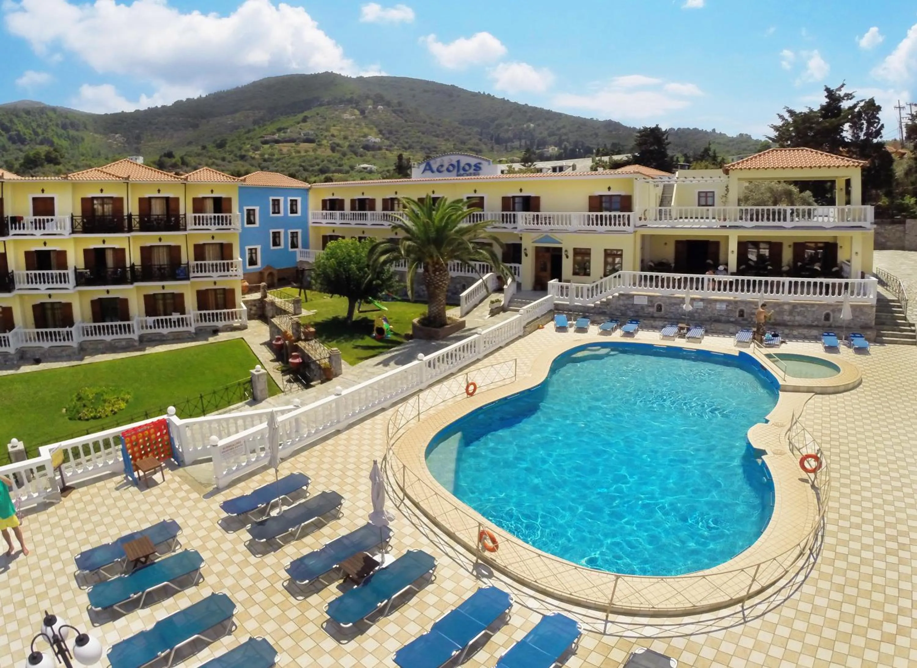 Swimming pool in Aeolos Hotel