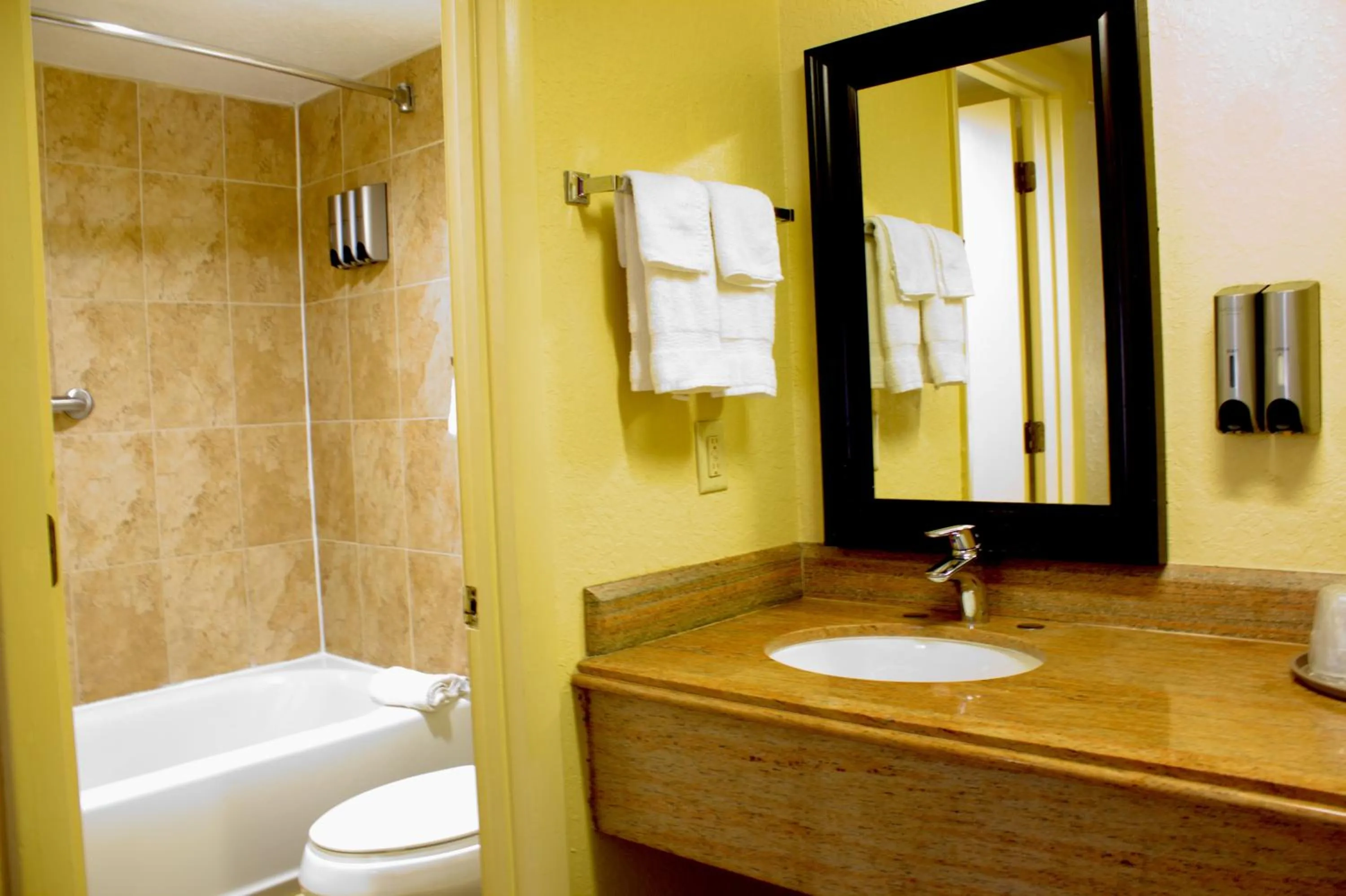Shower in Polynesian Inn