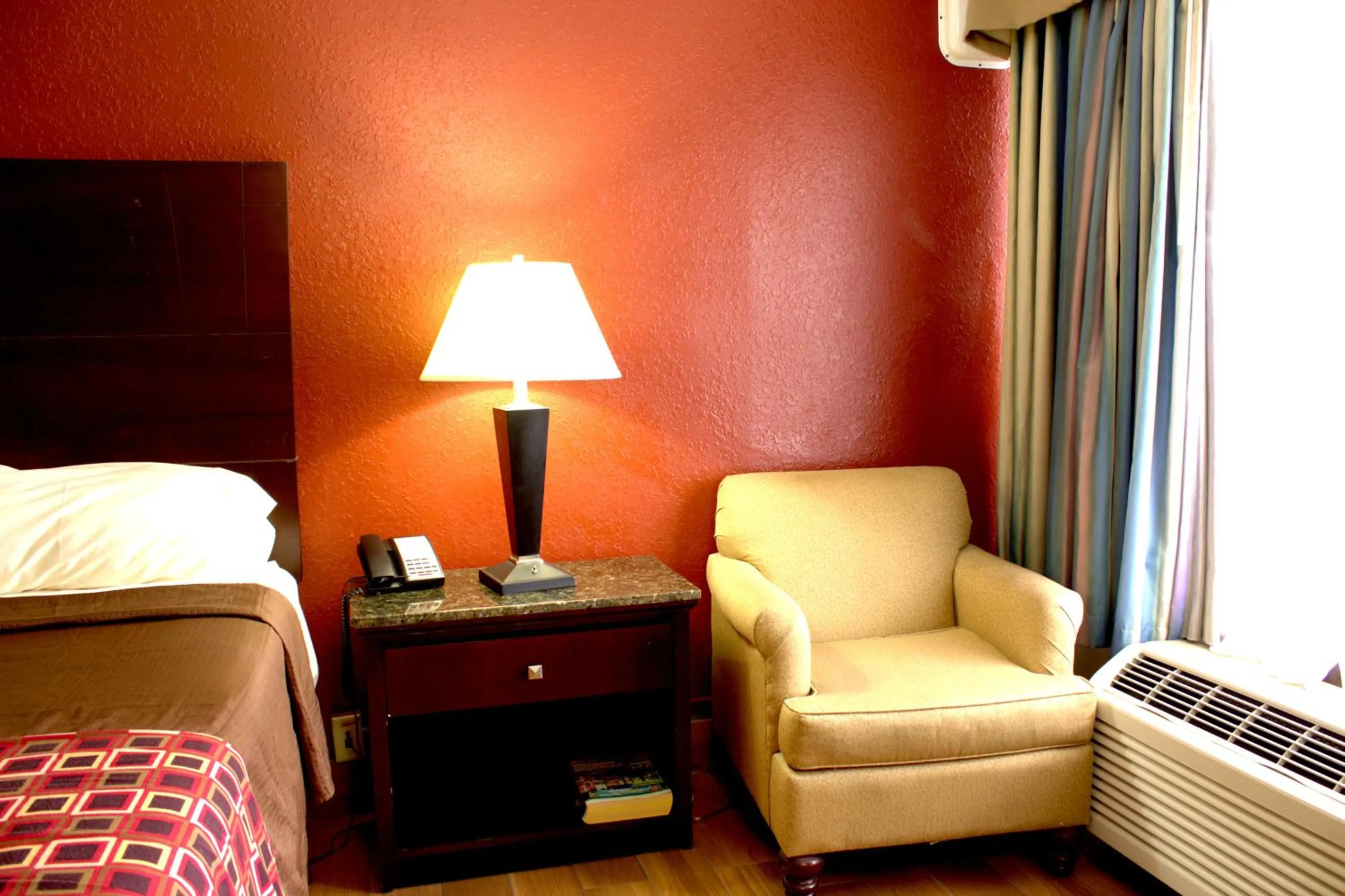 Bedroom in Polynesian Inn