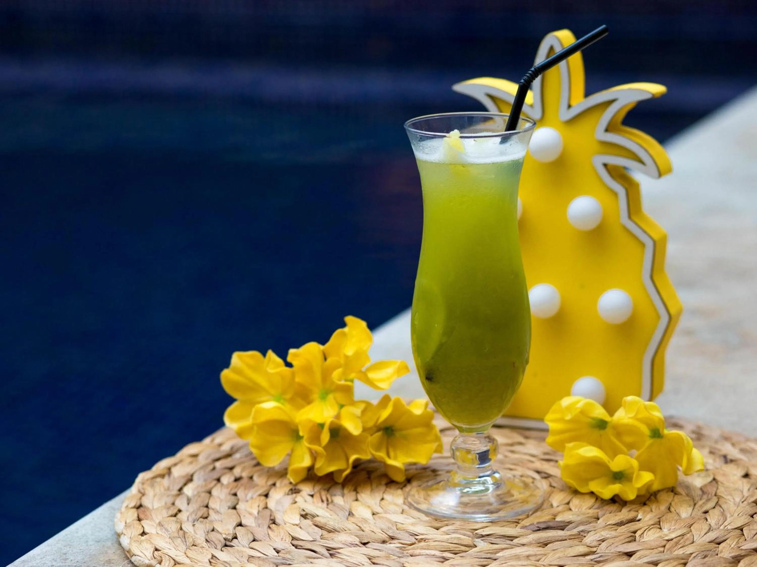 Pool view in Novotel Mohammedia