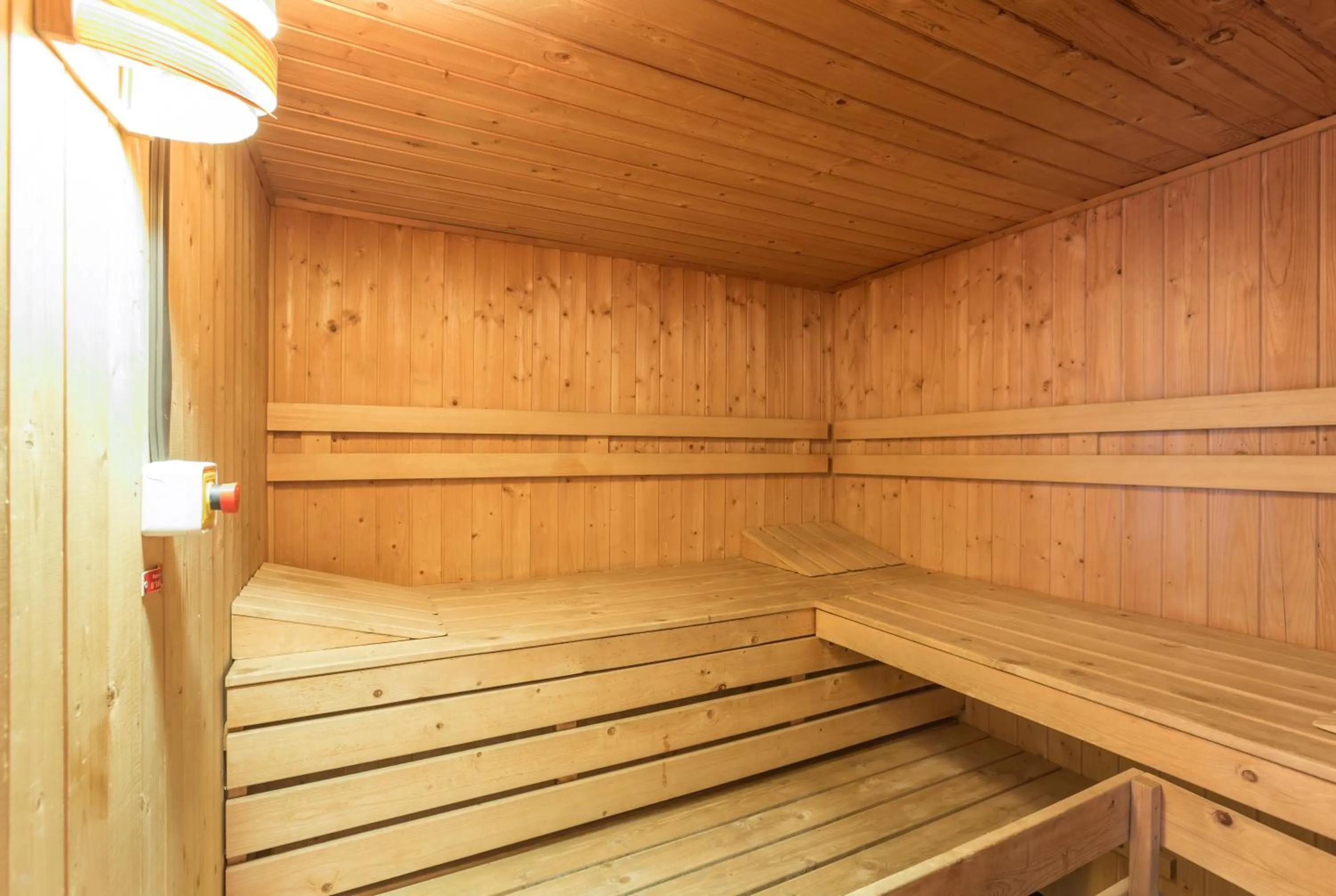 Sauna in Résidence Pierre & Vacances Le Mont d'Arbois