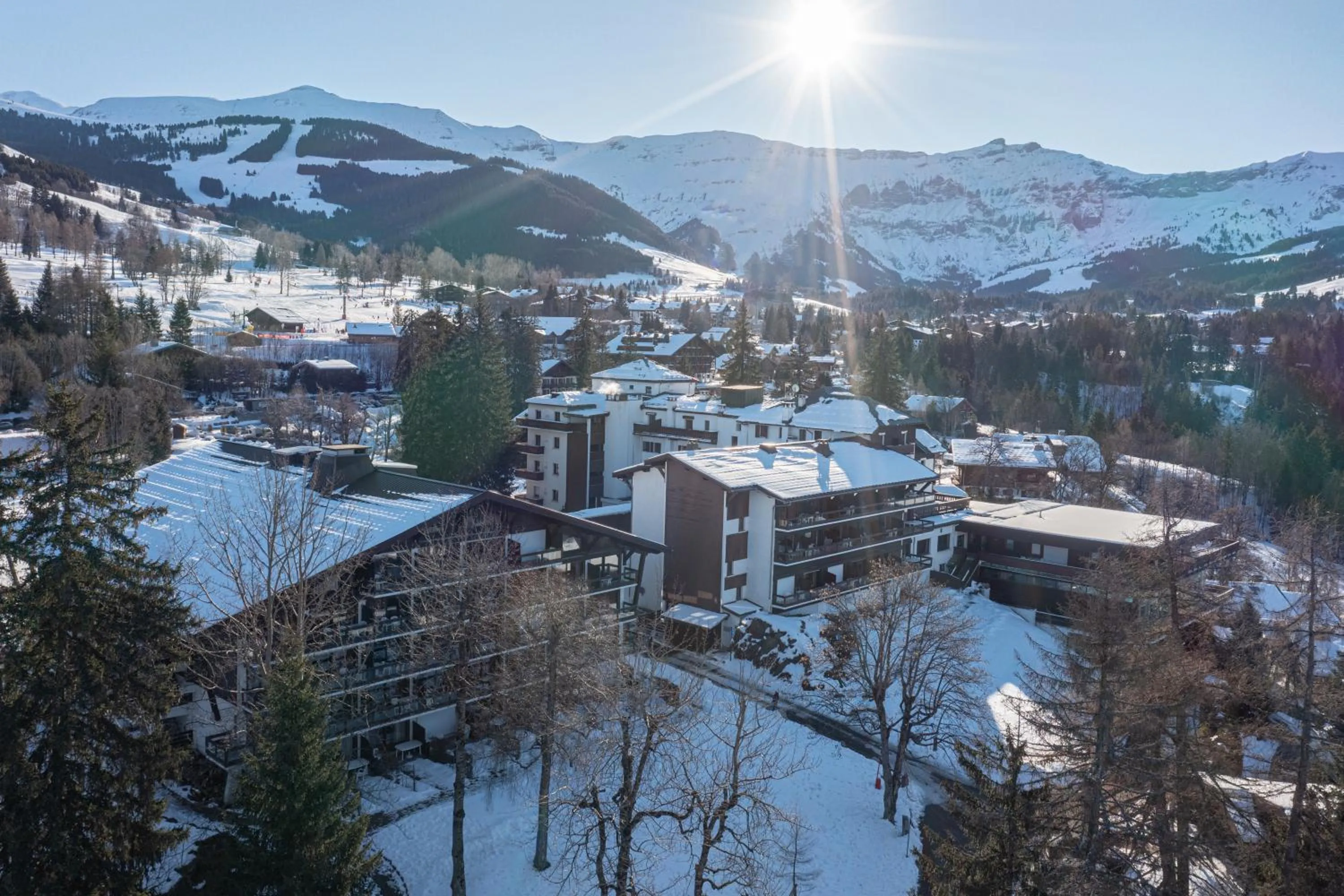 Property building in Résidence Pierre & Vacances Le Mont d'Arbois