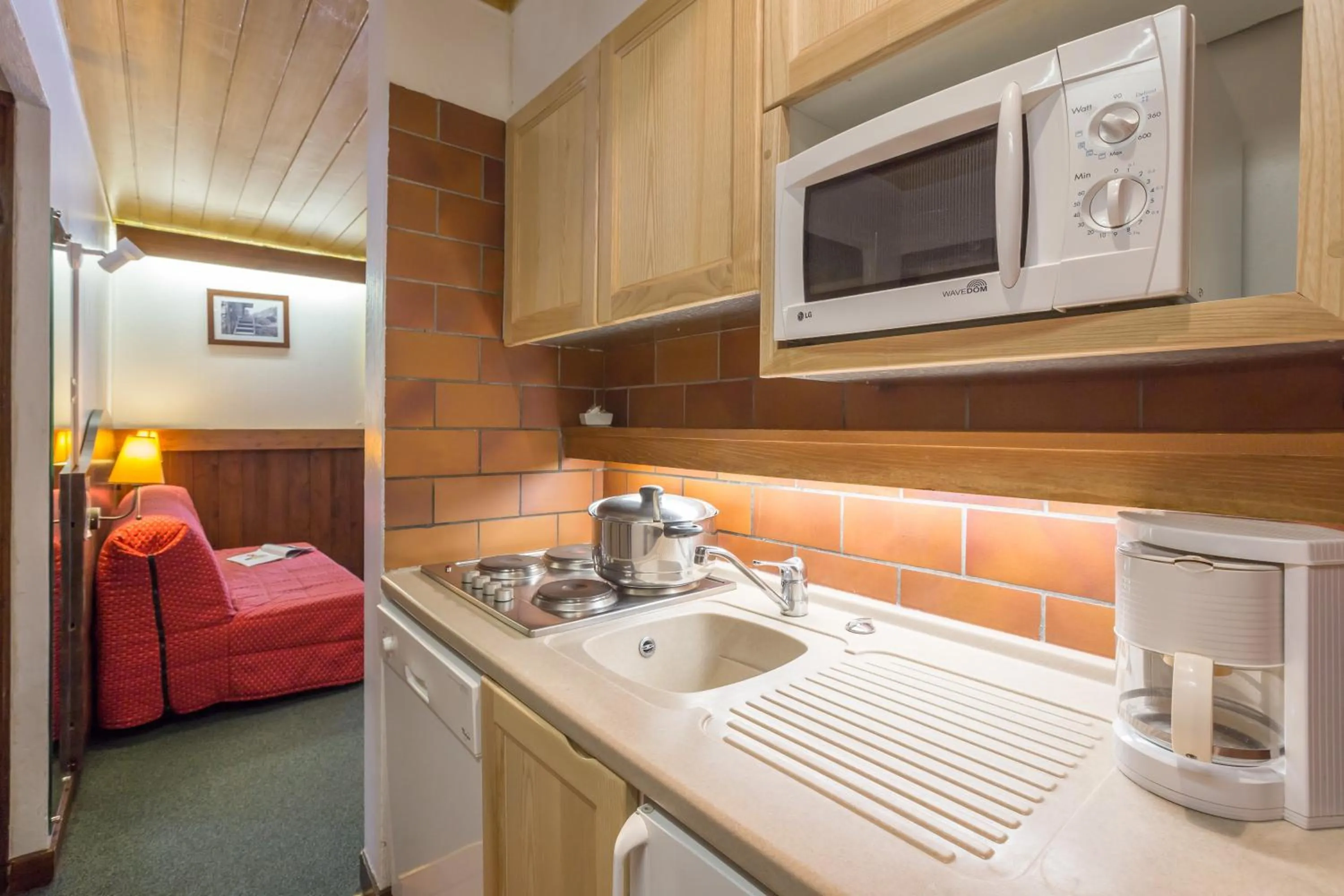 Bed in Résidence Pierre & Vacances Le Mont d'Arbois