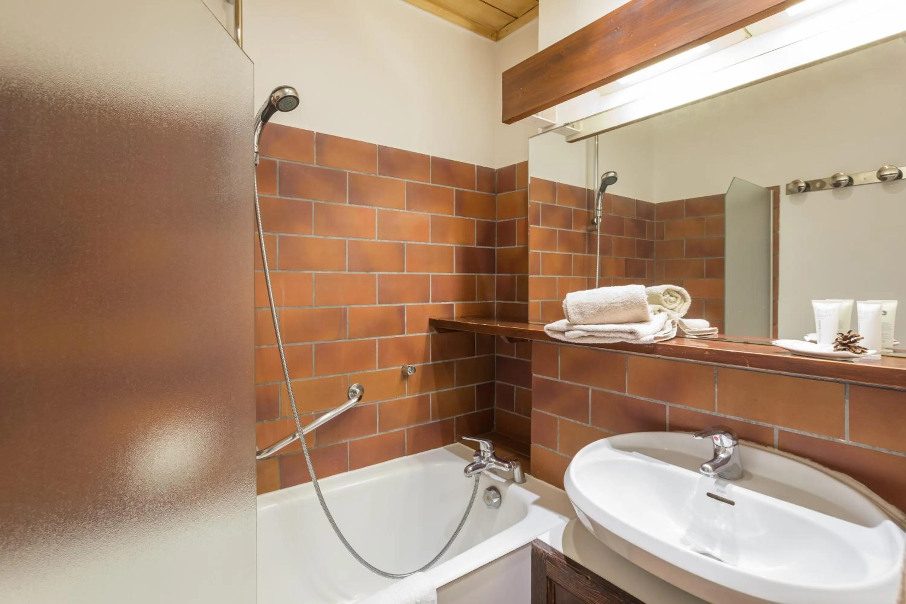 Bathroom in Résidence Pierre & Vacances Le Mont d'Arbois