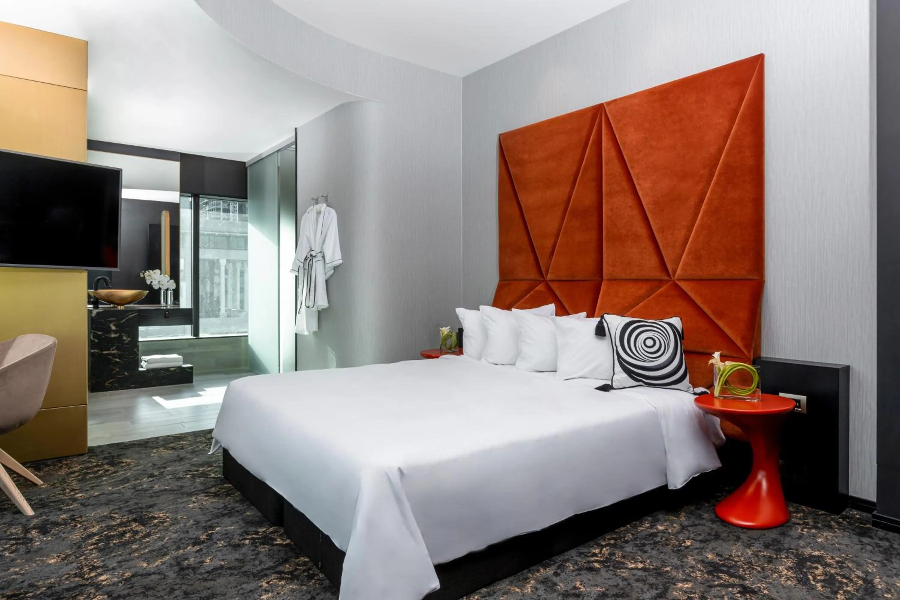 Bedroom, Bed in SO/ Auckland