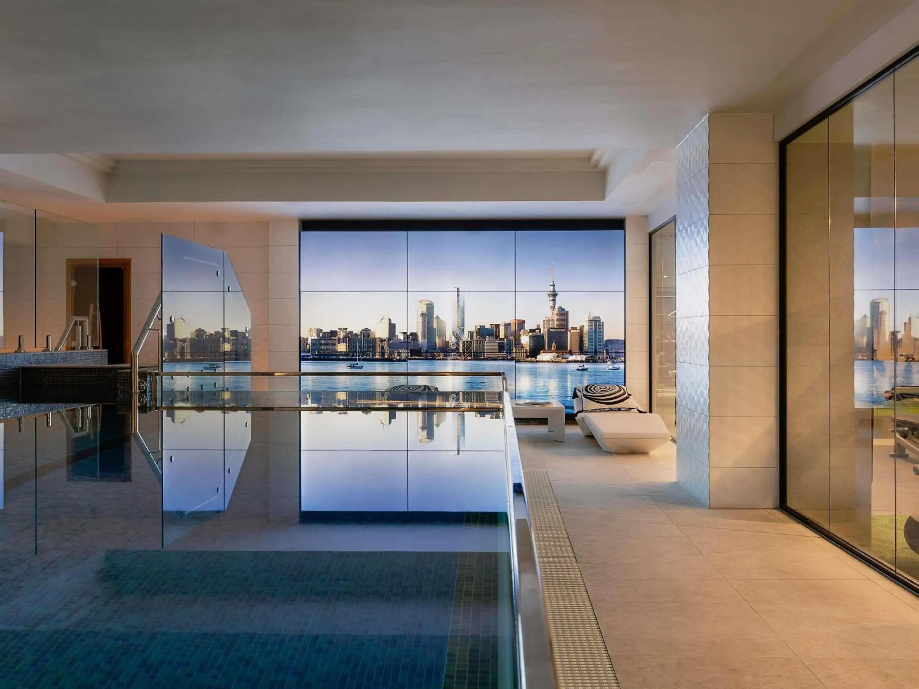 Pool view in SO/ Auckland Pool view in SO/ Auckland