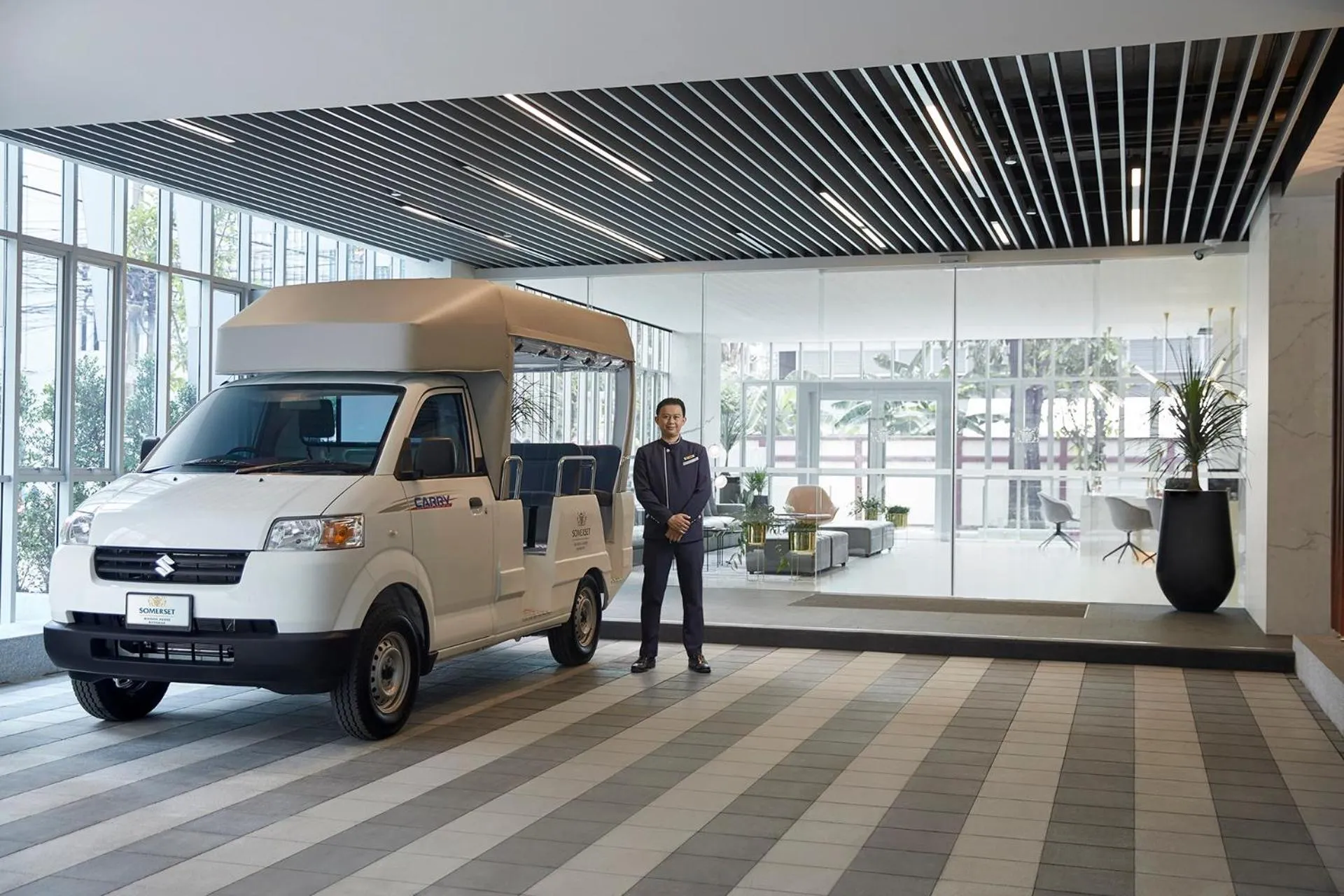 Area and facilities in Somerset Maison Asoke Bangkok