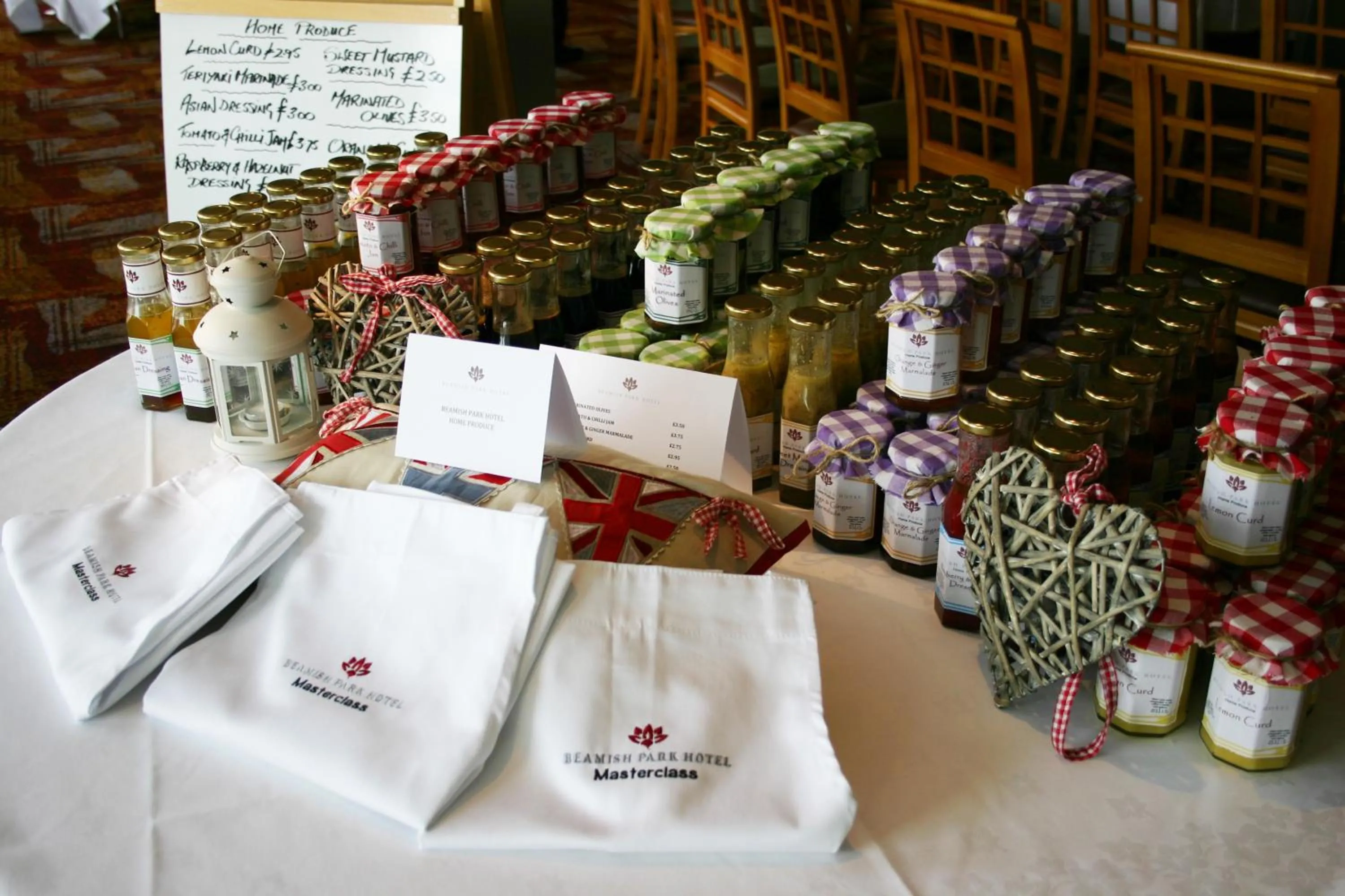 Restaurant/places to eat in Beamish Park Hotel