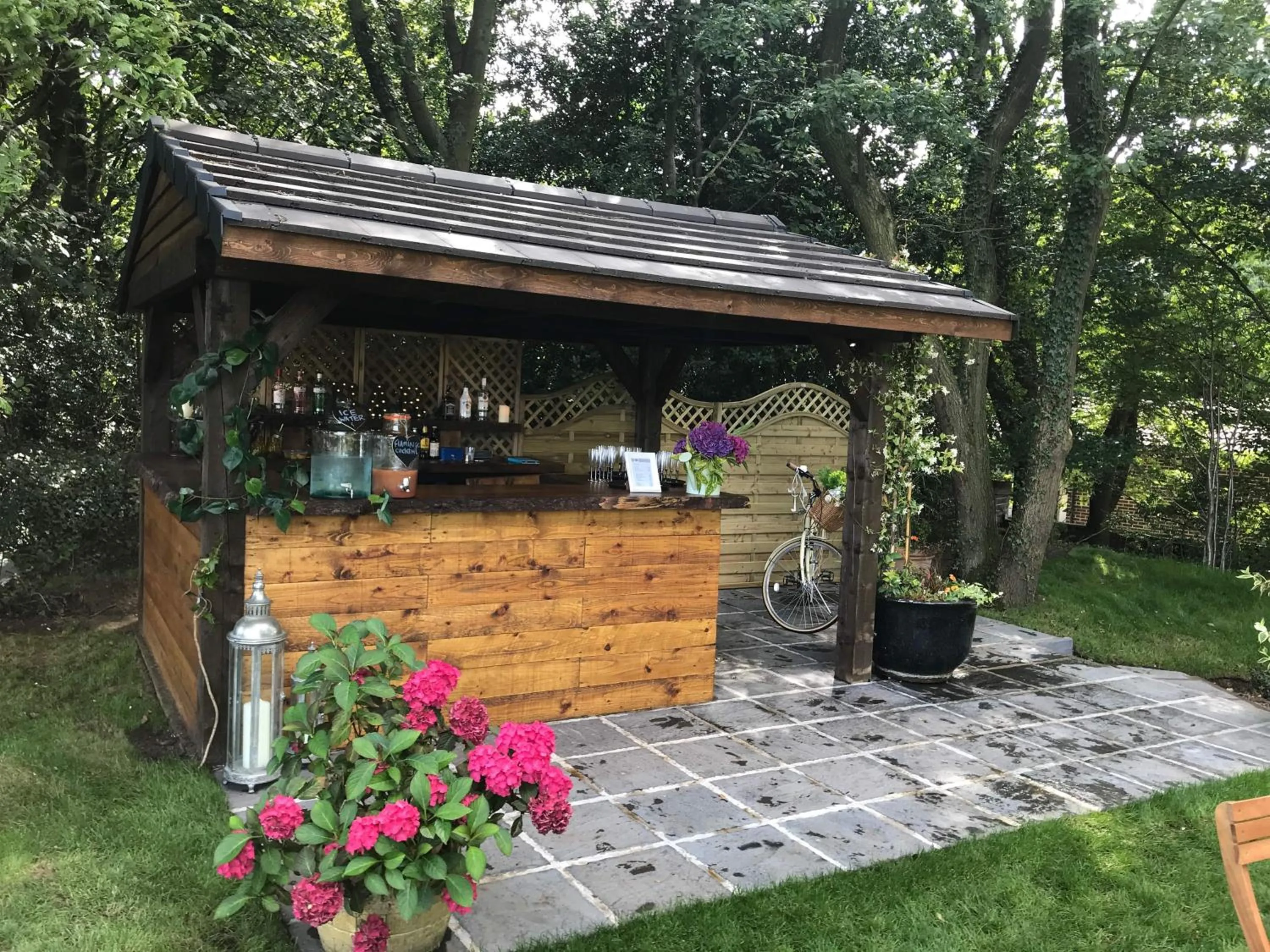 Patio in Beamish Park Hotel