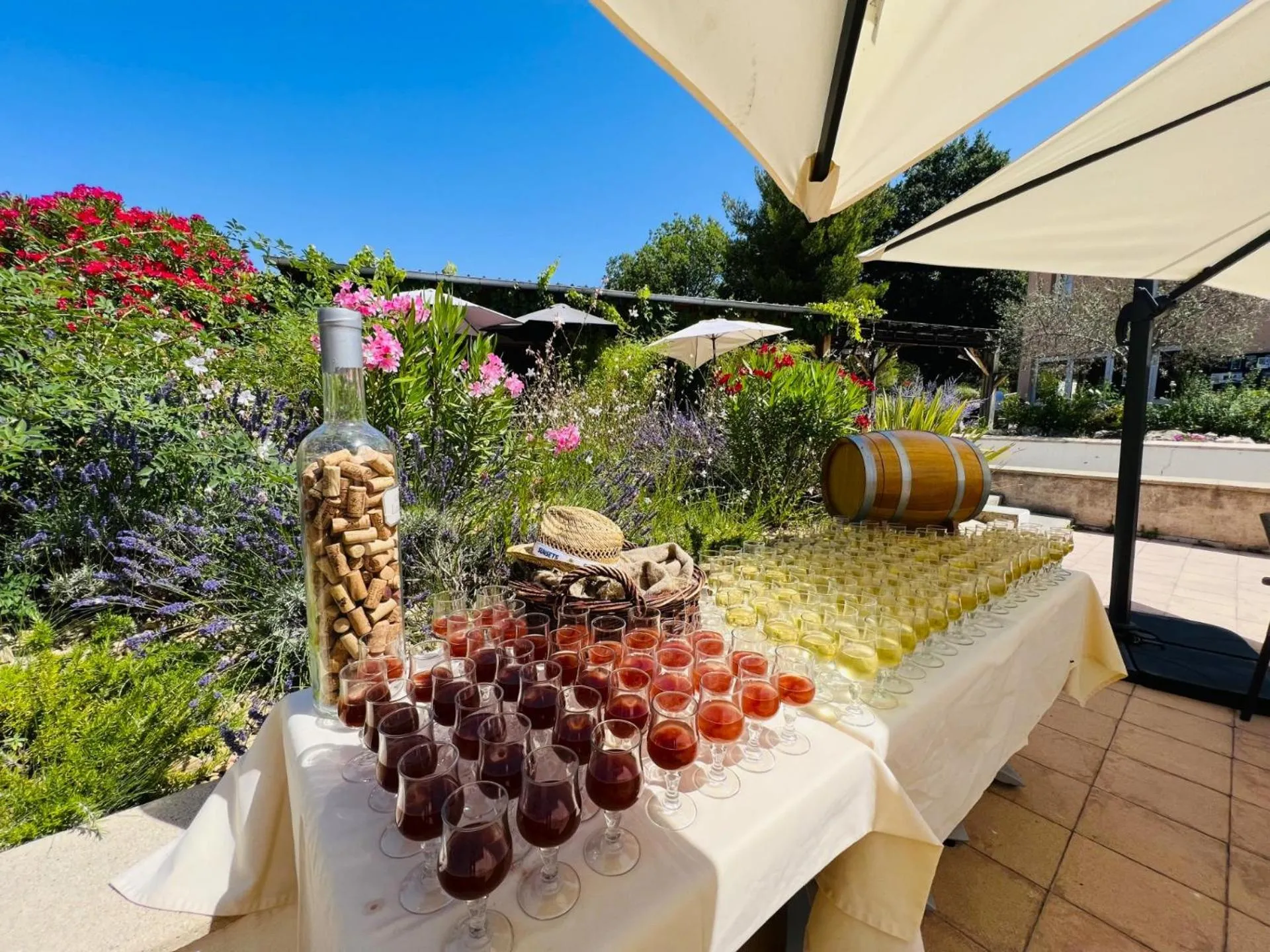 Lounge or bar in Village vacances Le Hameau des Oliviers