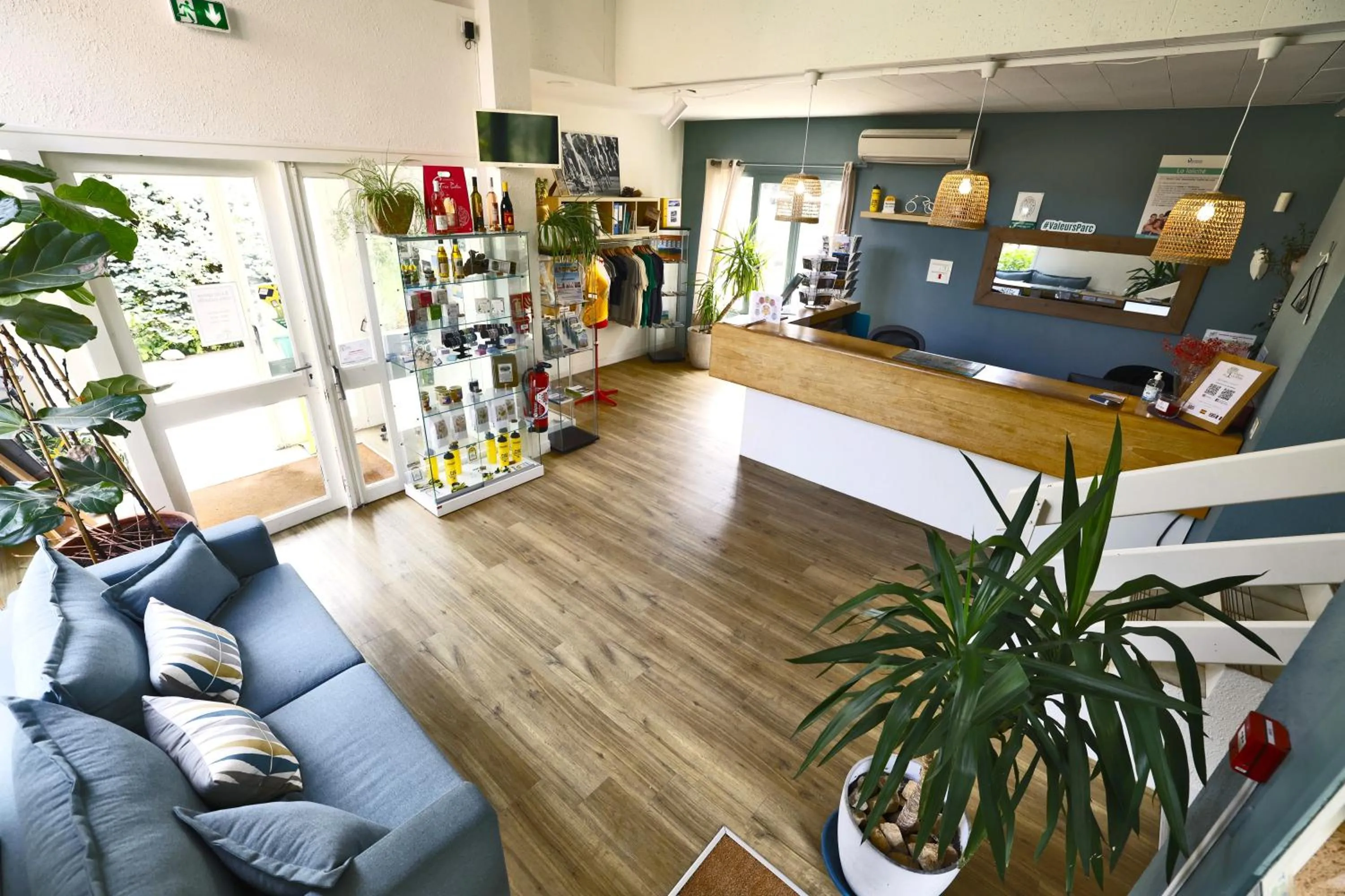 Lobby or reception in Village vacances Le Hameau des Oliviers