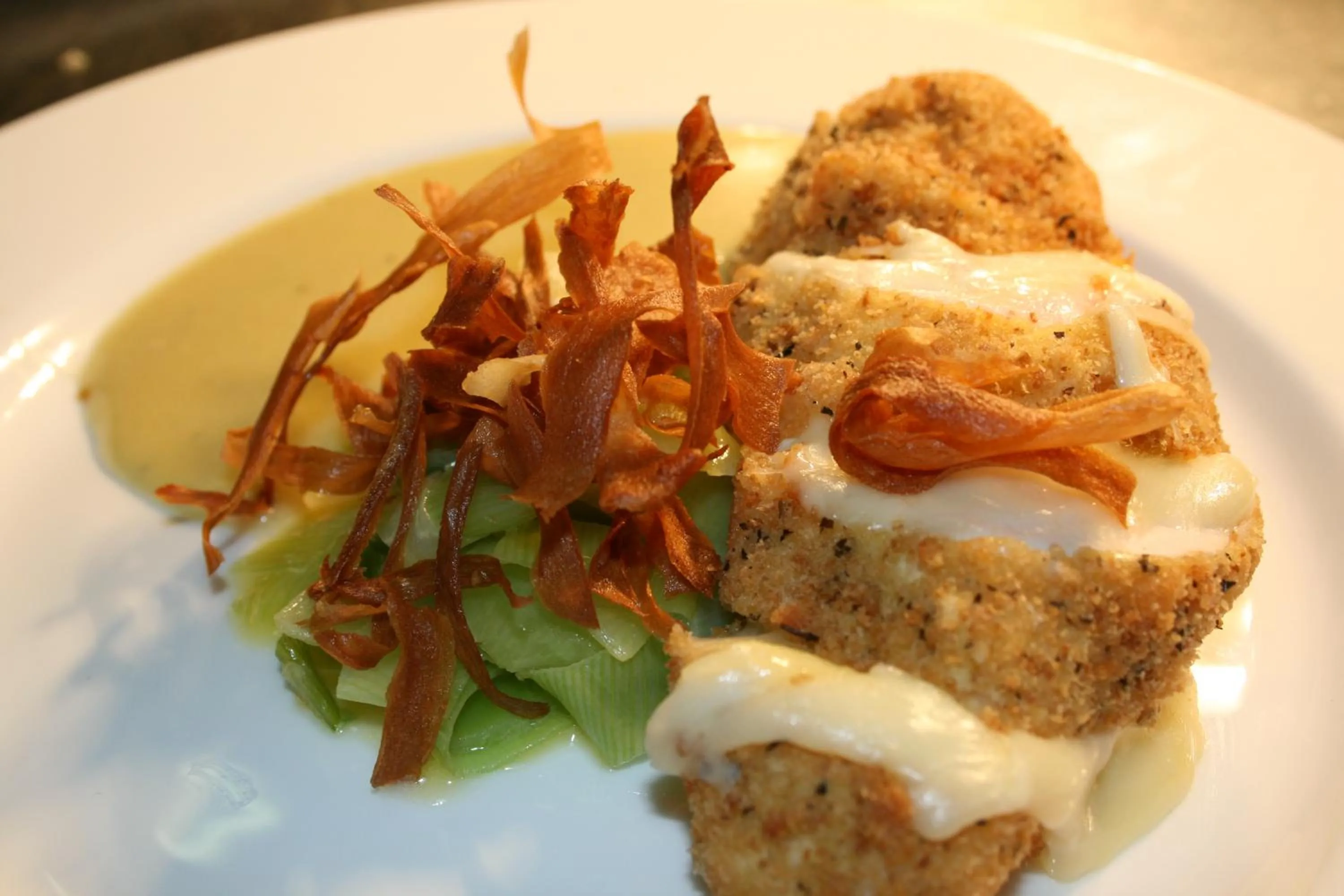 Food close-up in The Wyvill Arms