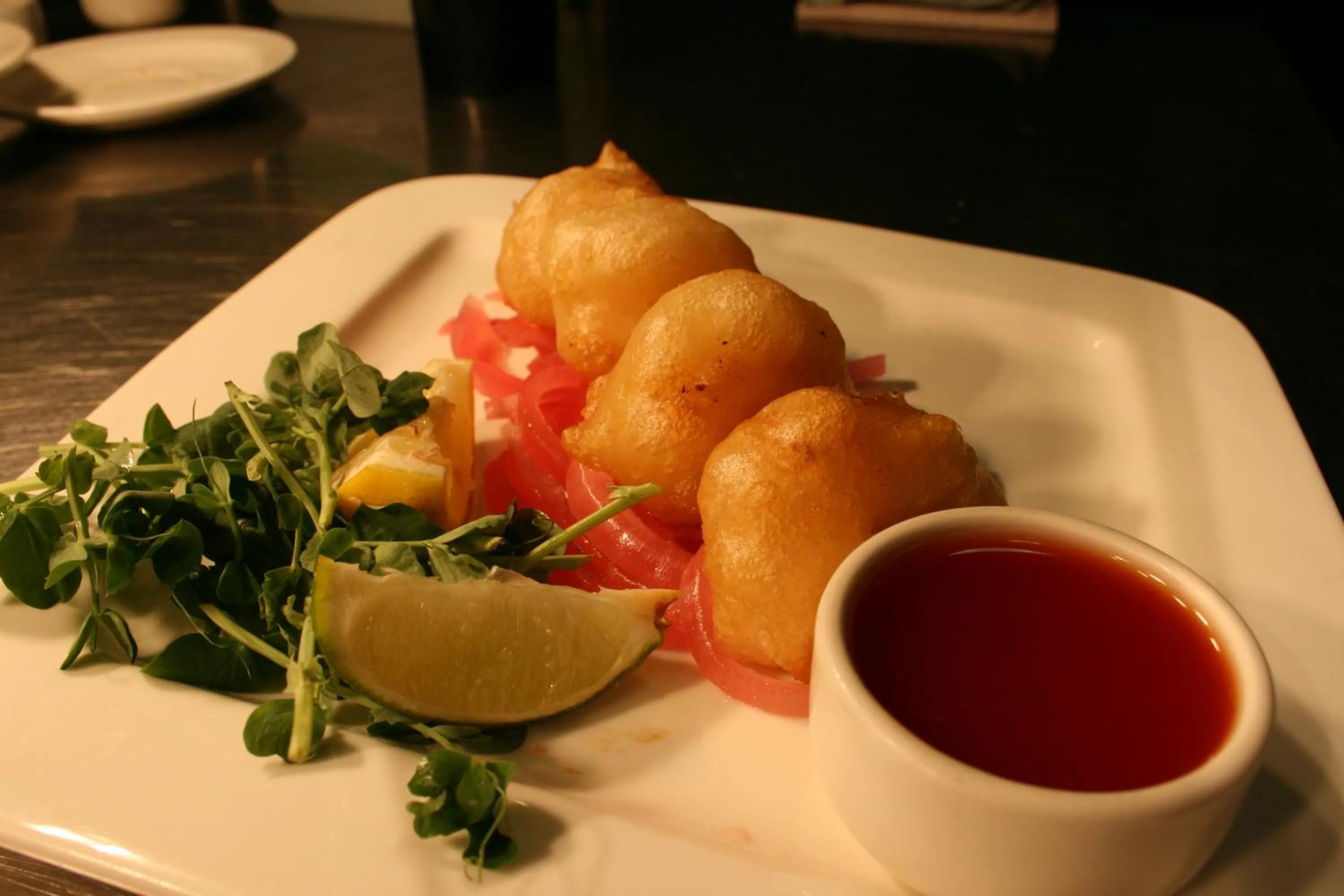 Food close-up in The Wyvill Arms