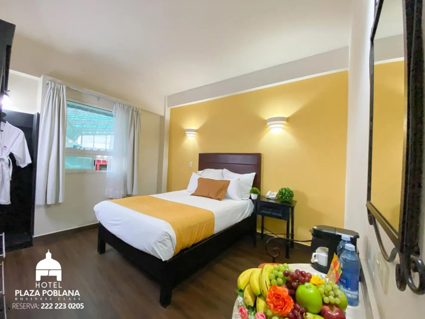 Bed in Plaza Poblana