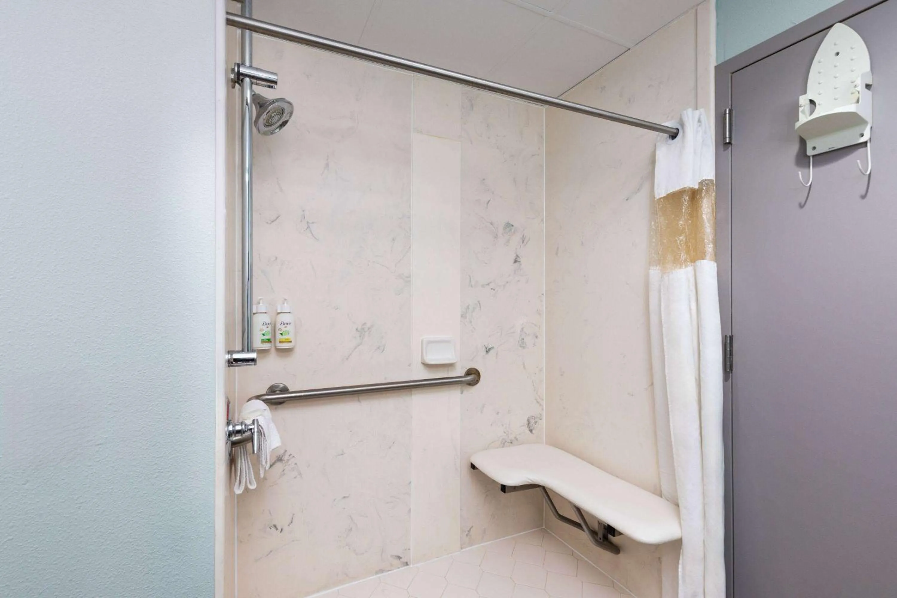 Shower in Baymont by Wyndham Creedmoor