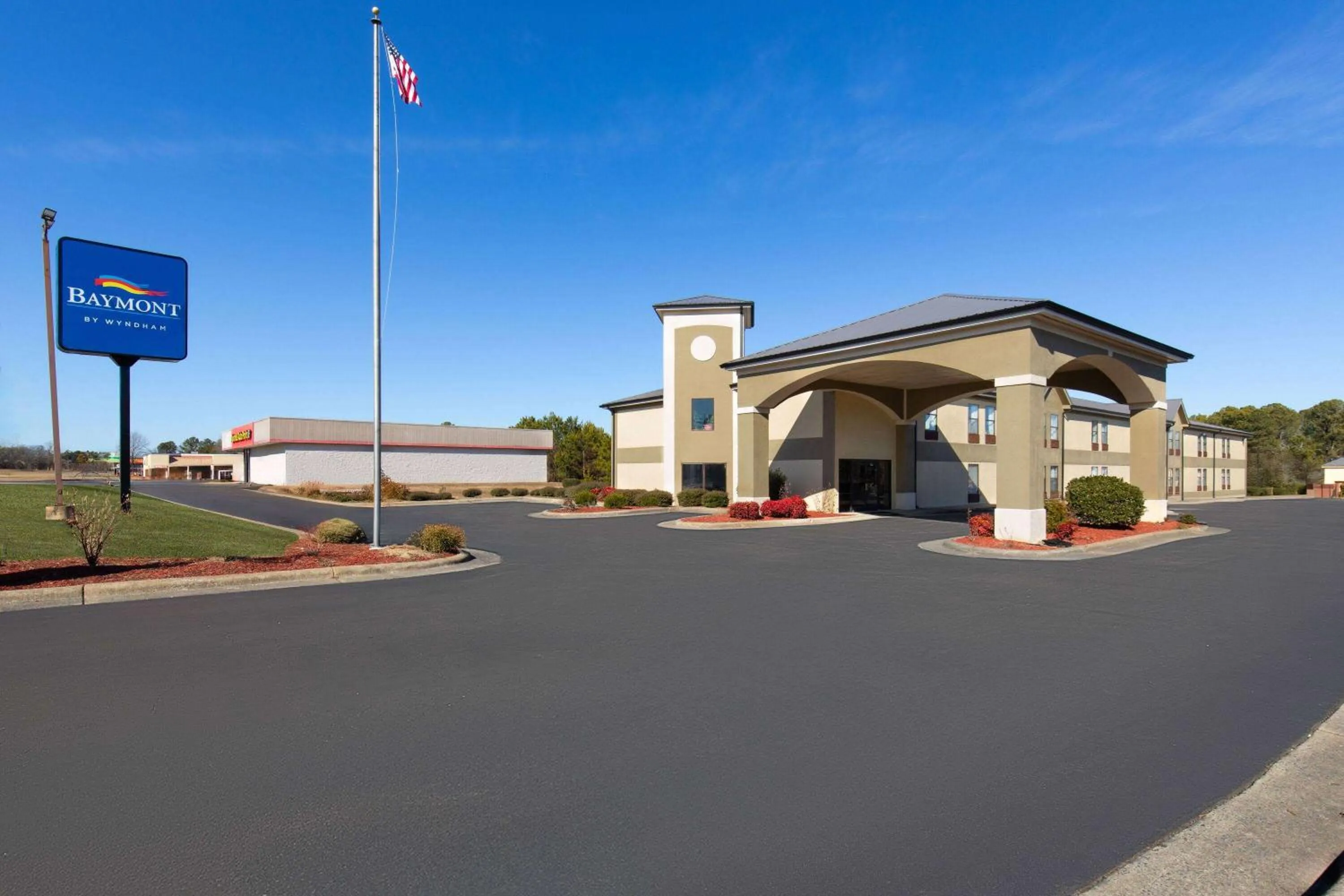 Property building in Baymont by Wyndham Creedmoor