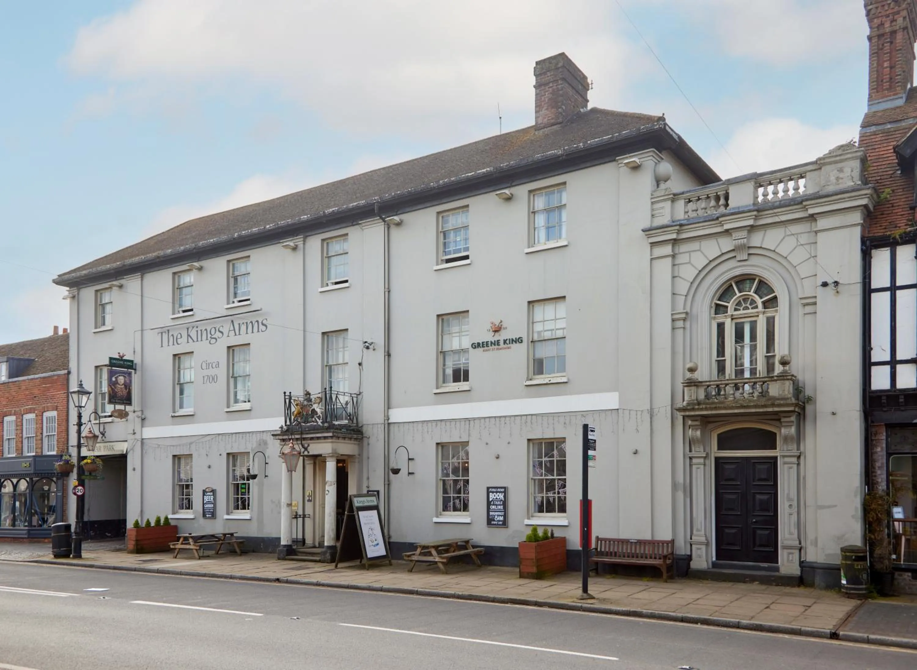 Property building in Kings Arms Hotel by Greene King Inns