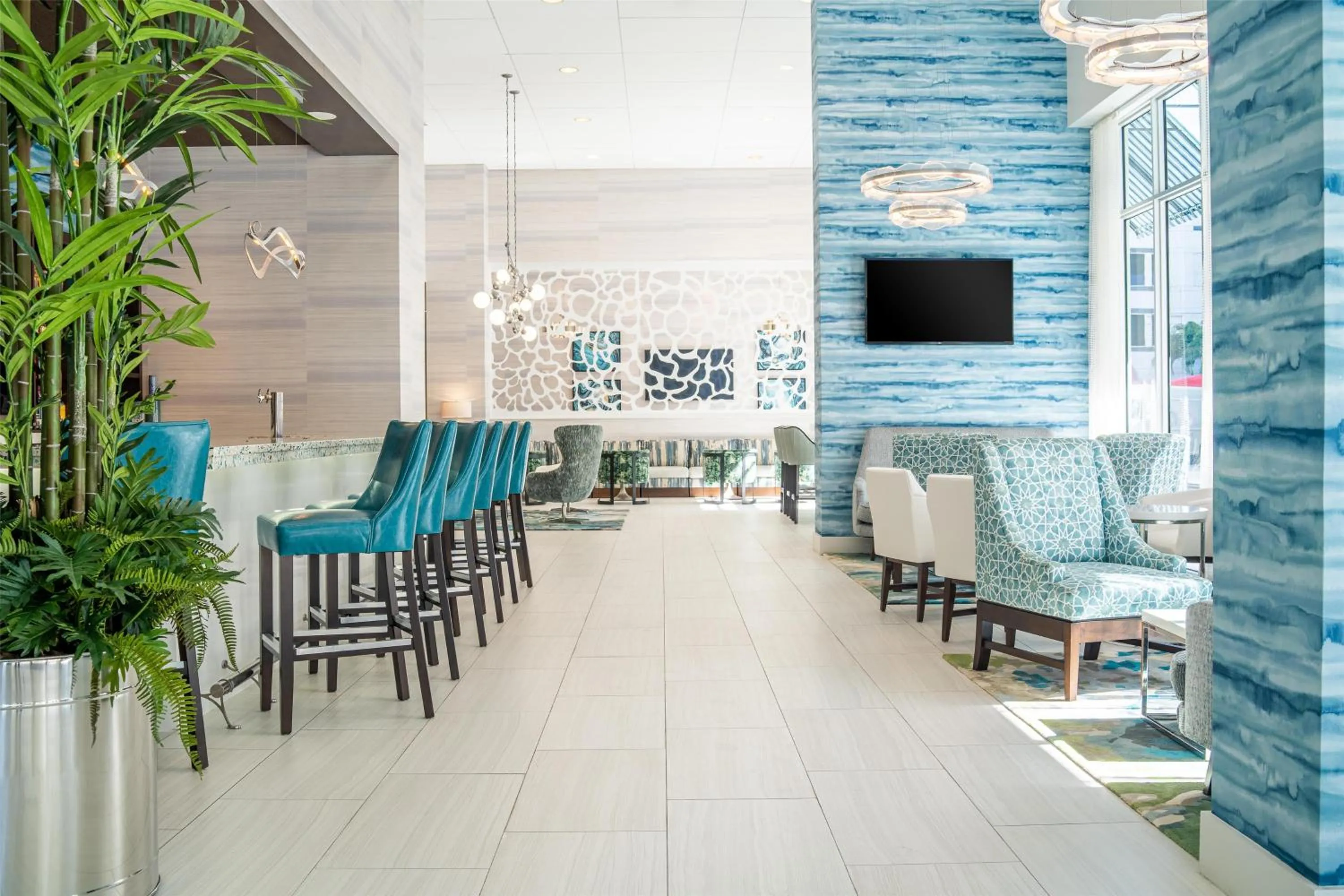 Lounge or bar in Hyatt Place West Palm Beach