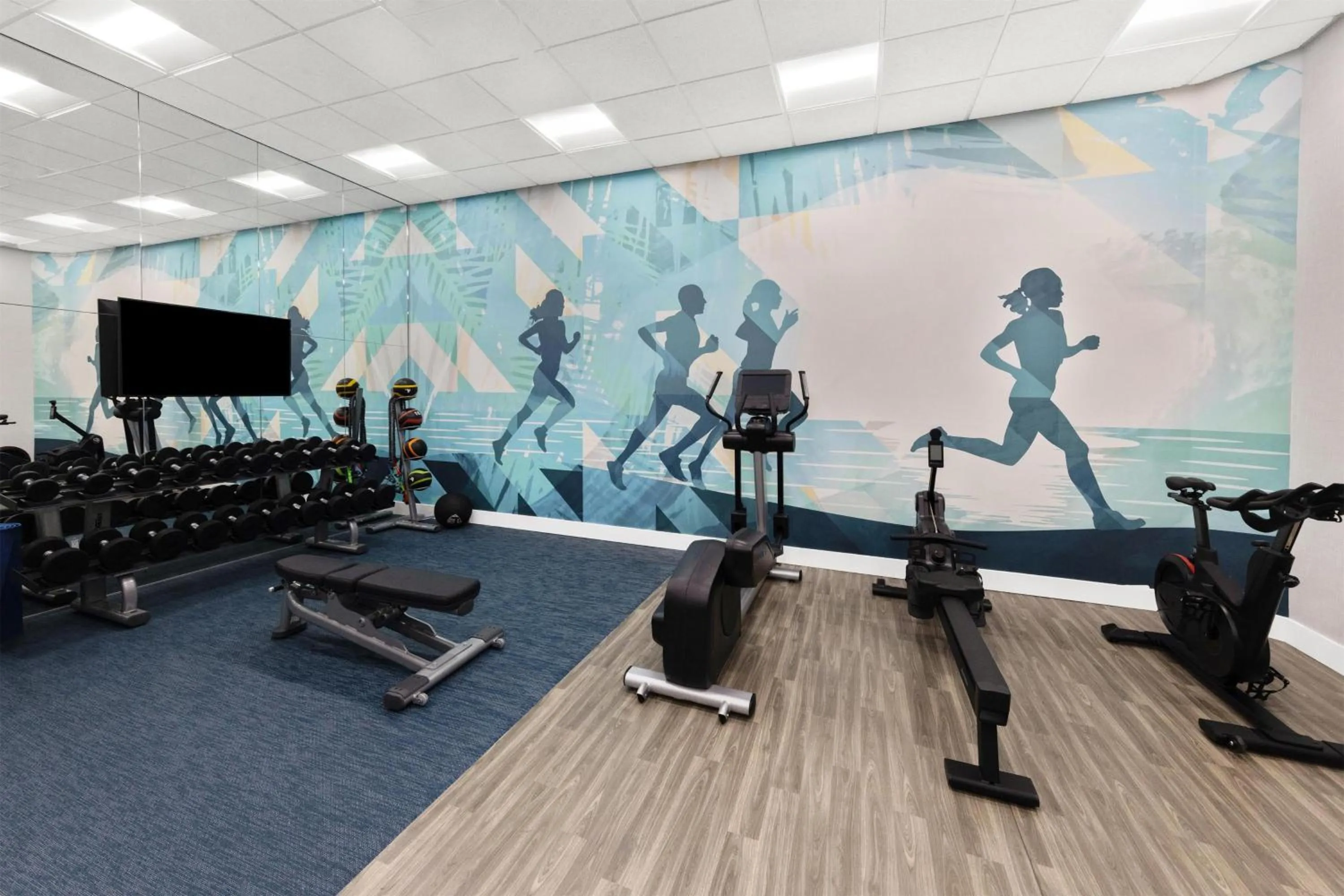 Fitness centre/facilities in Hyatt Place West Palm Beach