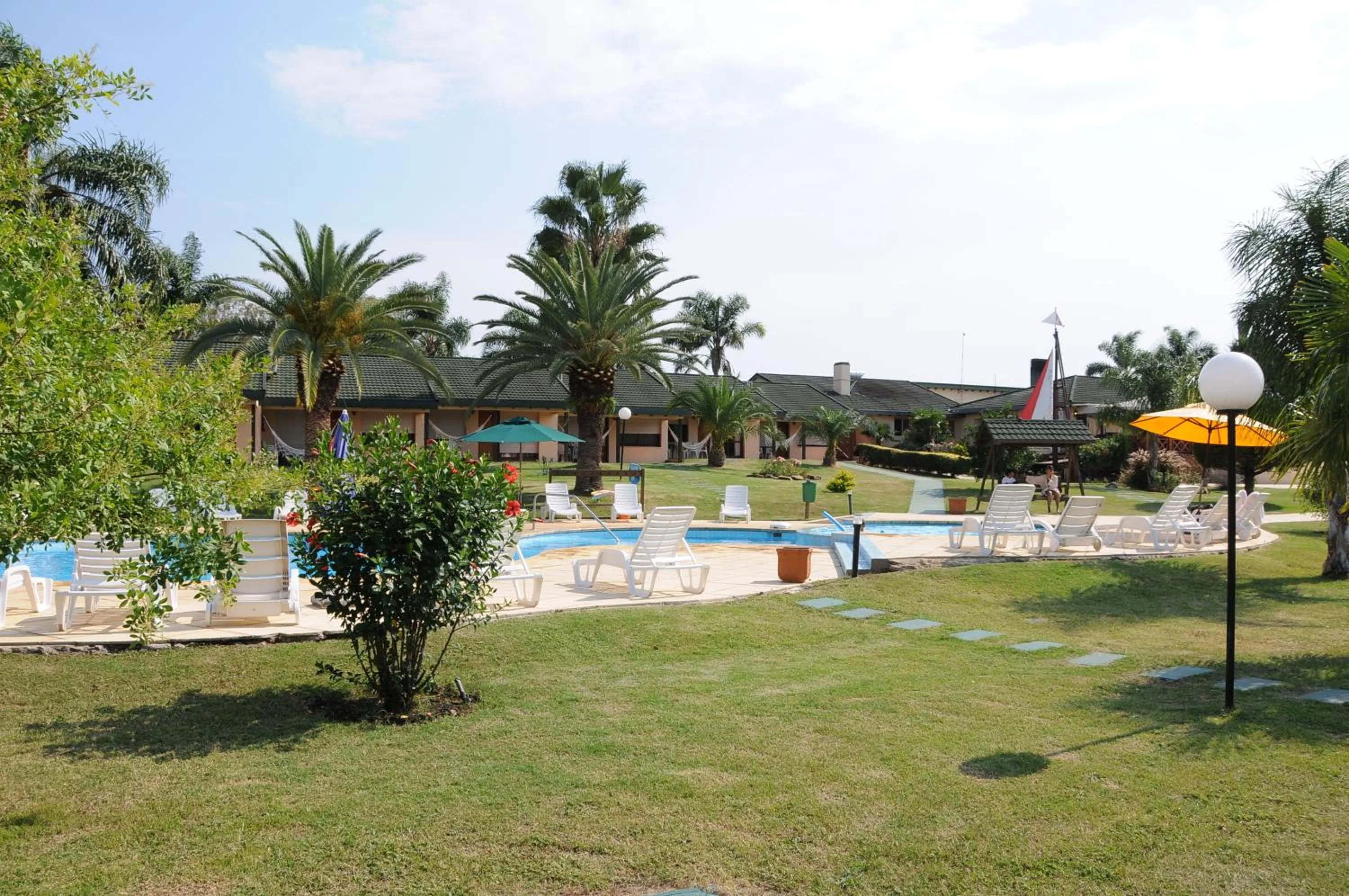Swimming pool in Arapey Oasis Termal Hotel