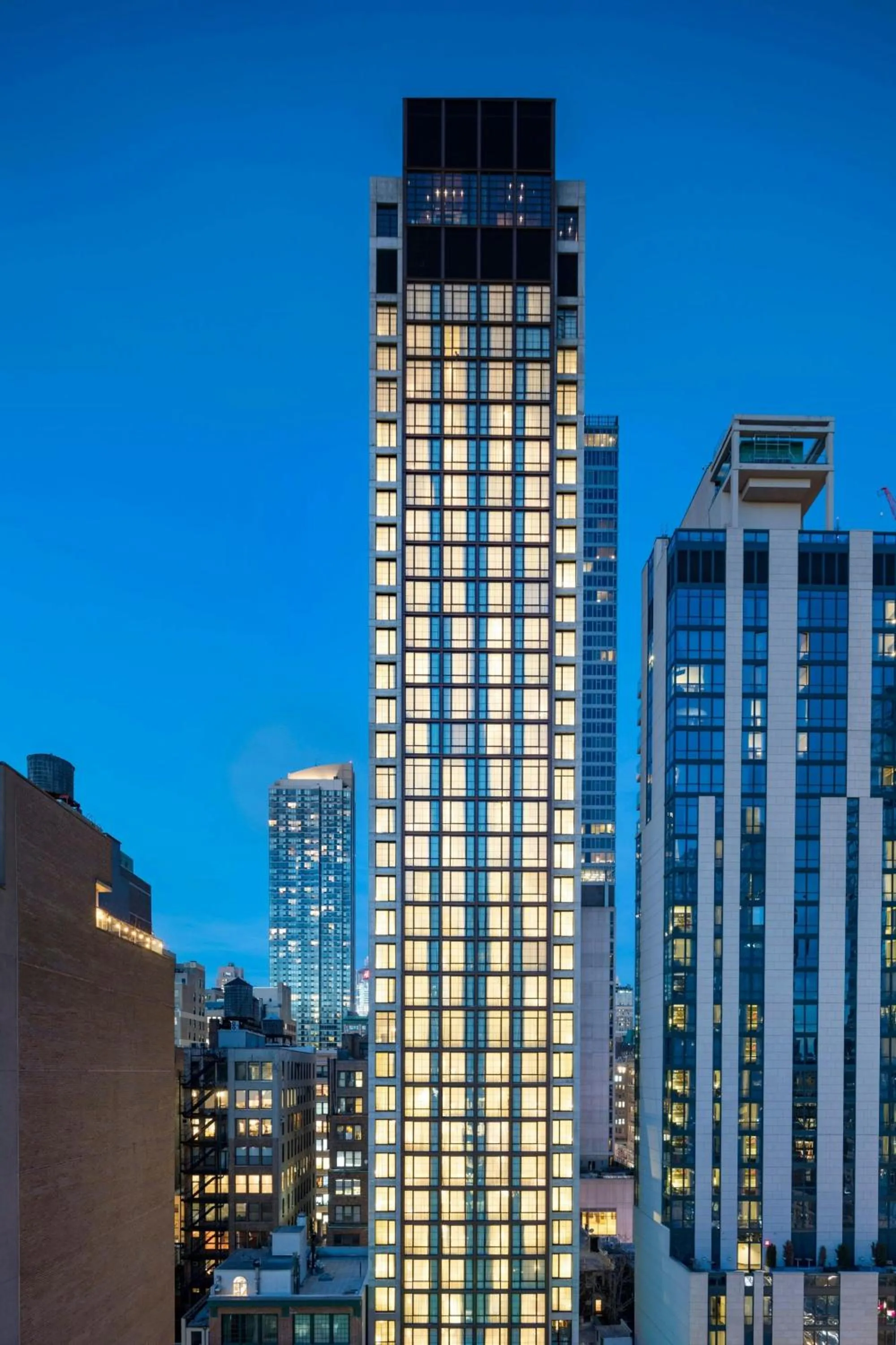 Property building in Moxy NYC Chelsea