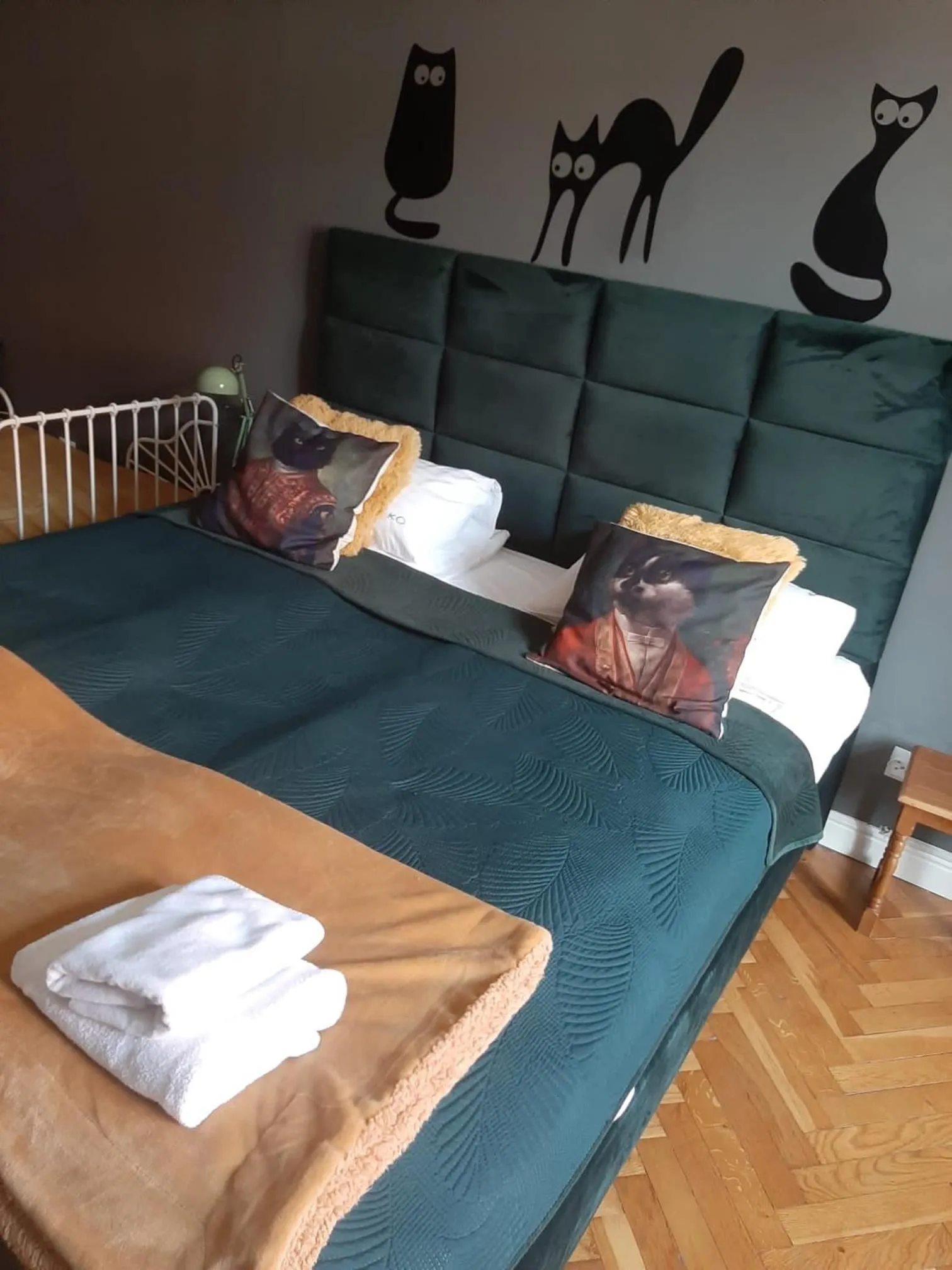 Bed in Apartament Koci Łeb