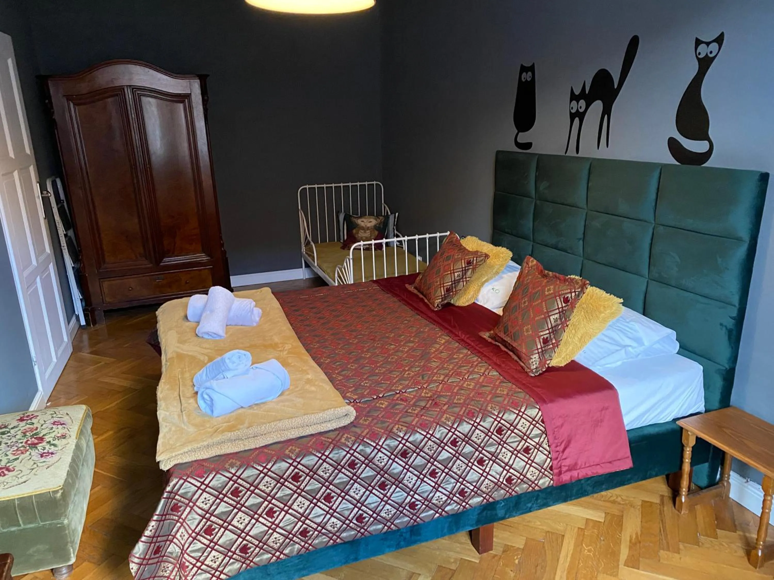 Bed in Apartament Koci Łeb