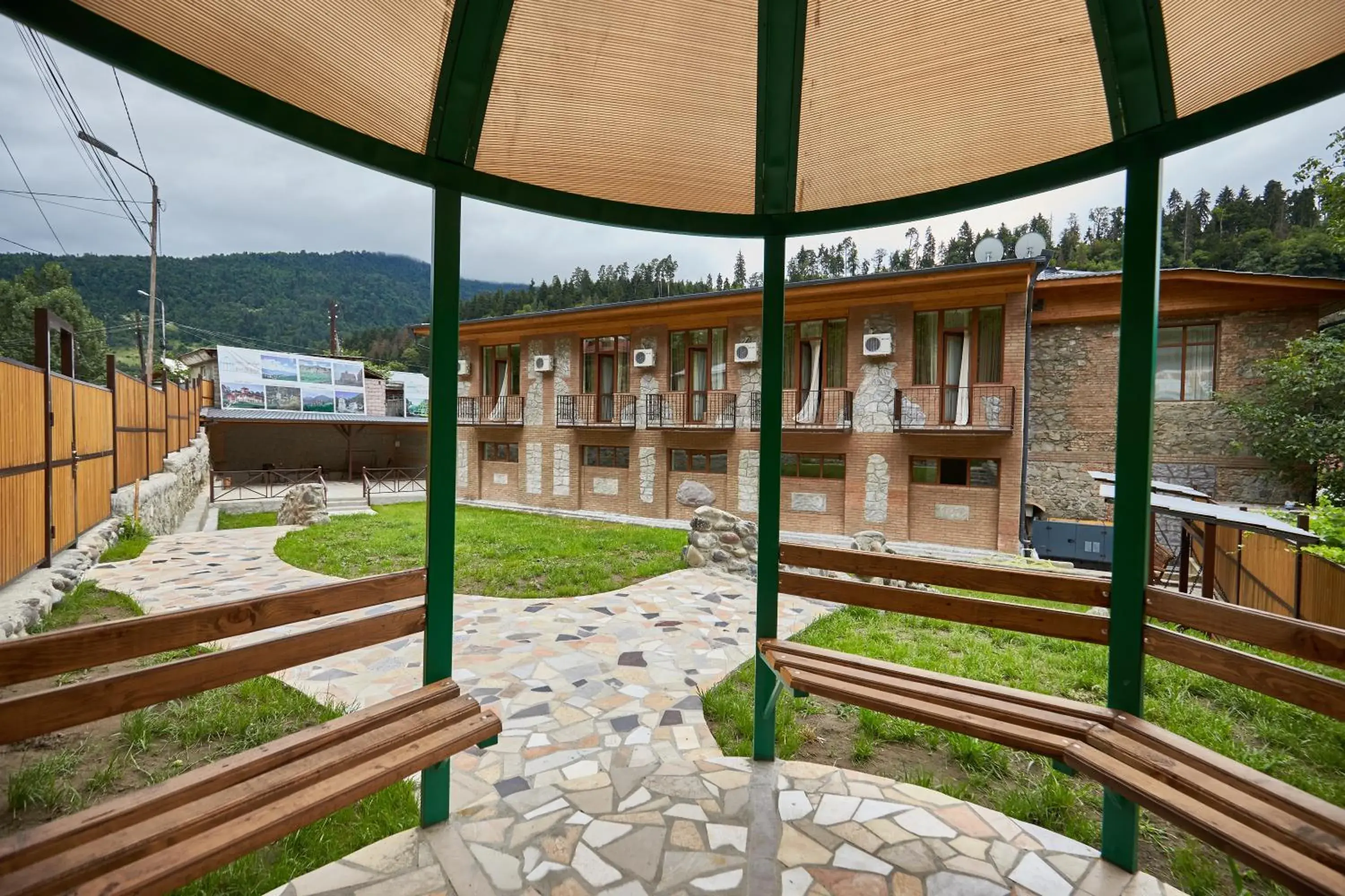 Property building in Hotel Old Borjomi Property building in Hotel Old Borjomi