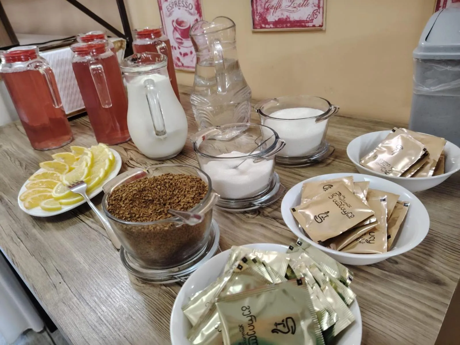 Breakfast in Hotel Old Borjomi