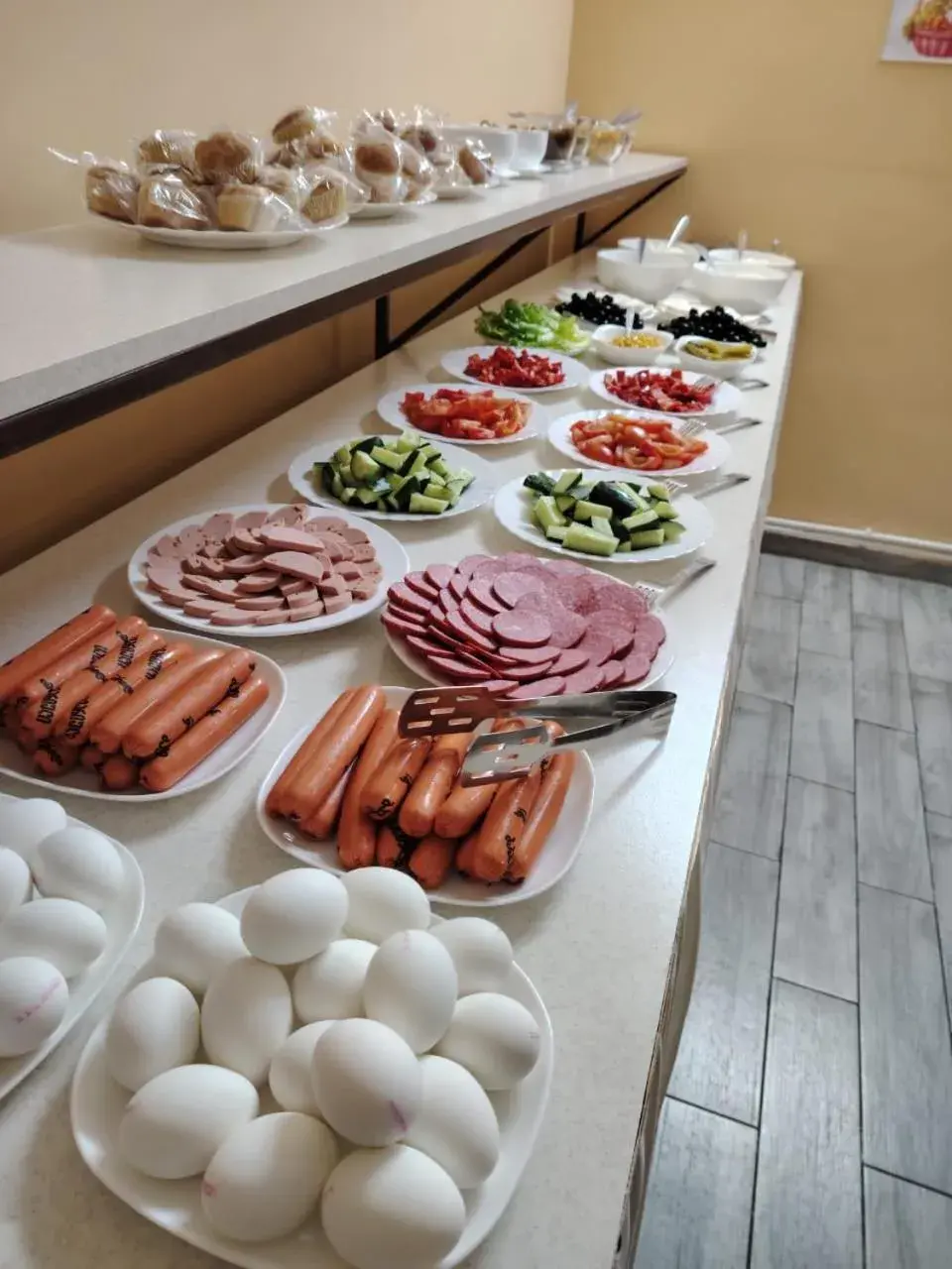 Breakfast in Hotel Old Borjomi Breakfast in Hotel Old Borjomi