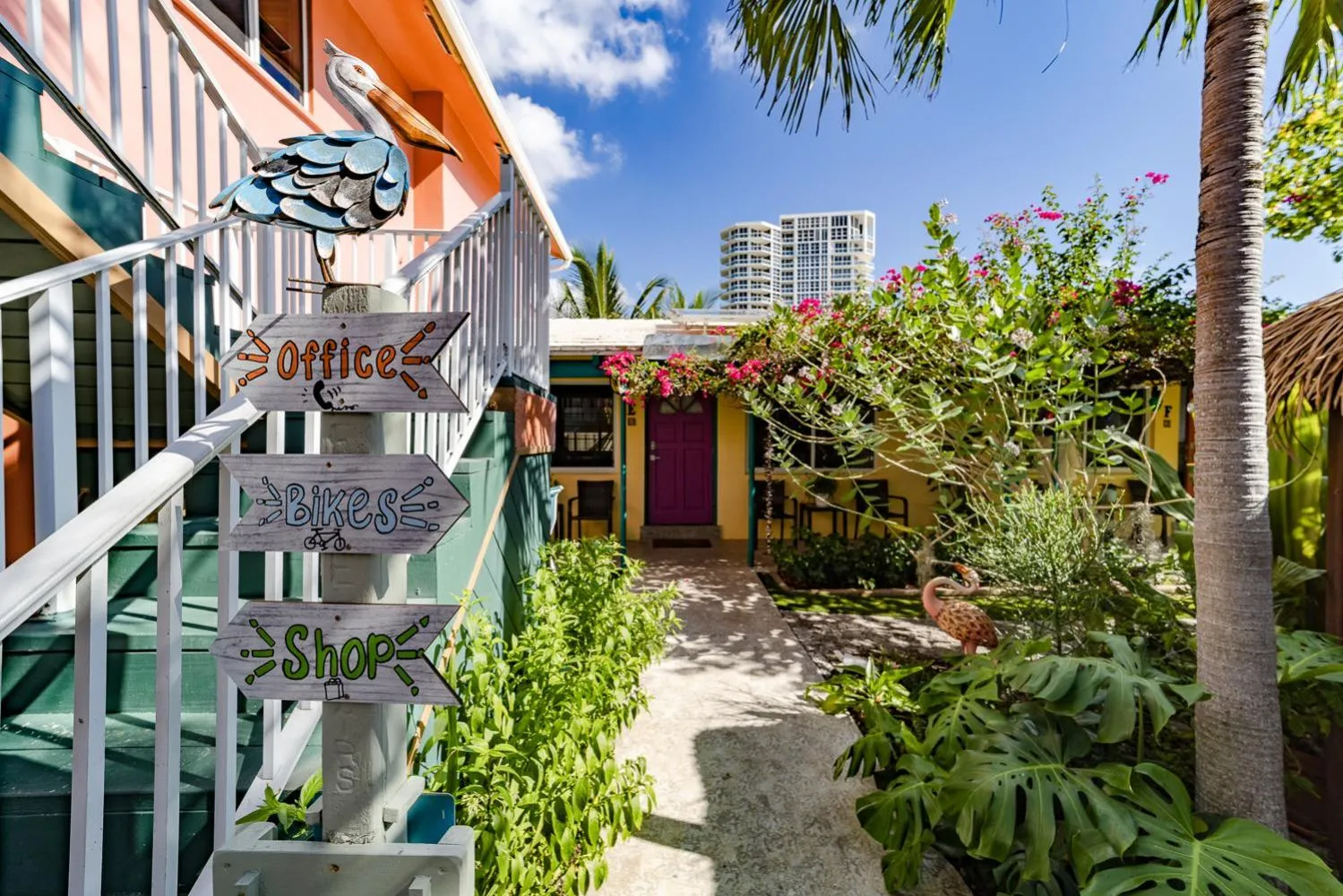 Garden in The Desoto - Oceanview Inn