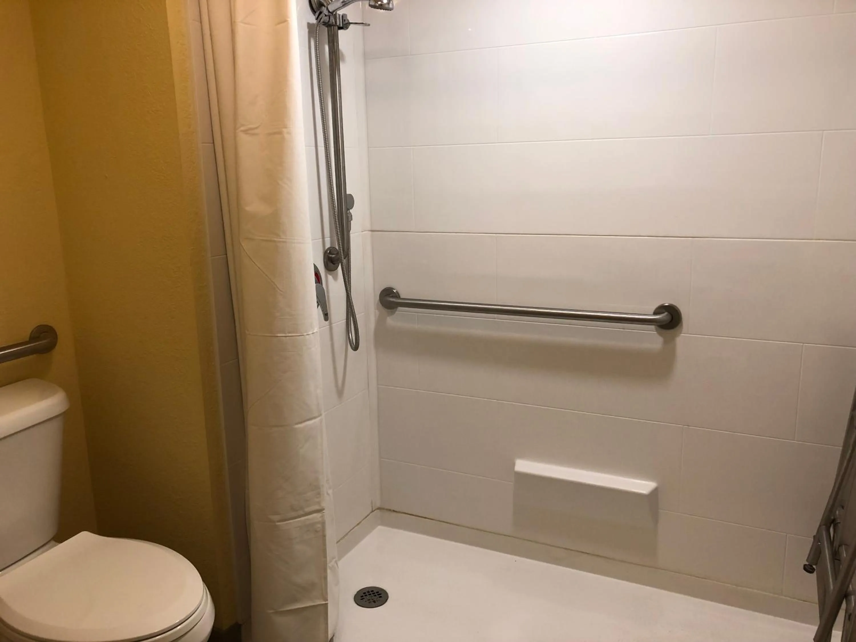 Shower in Days Inn by Wyndham Natchez
