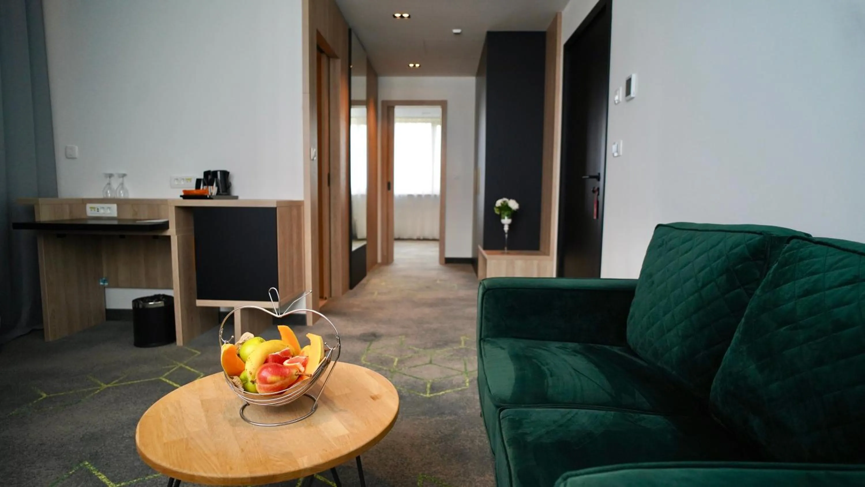 Communal lounge/ TV room in Hotel Diplomat