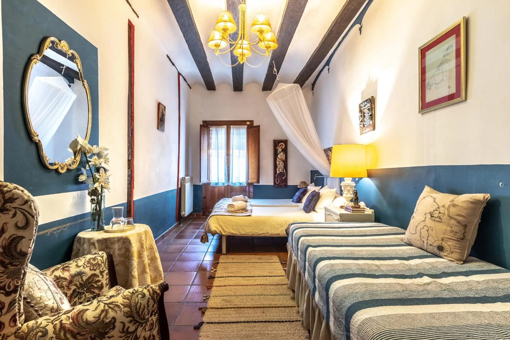 Bedroom, Bed in Peregrinando, pensión con encanto