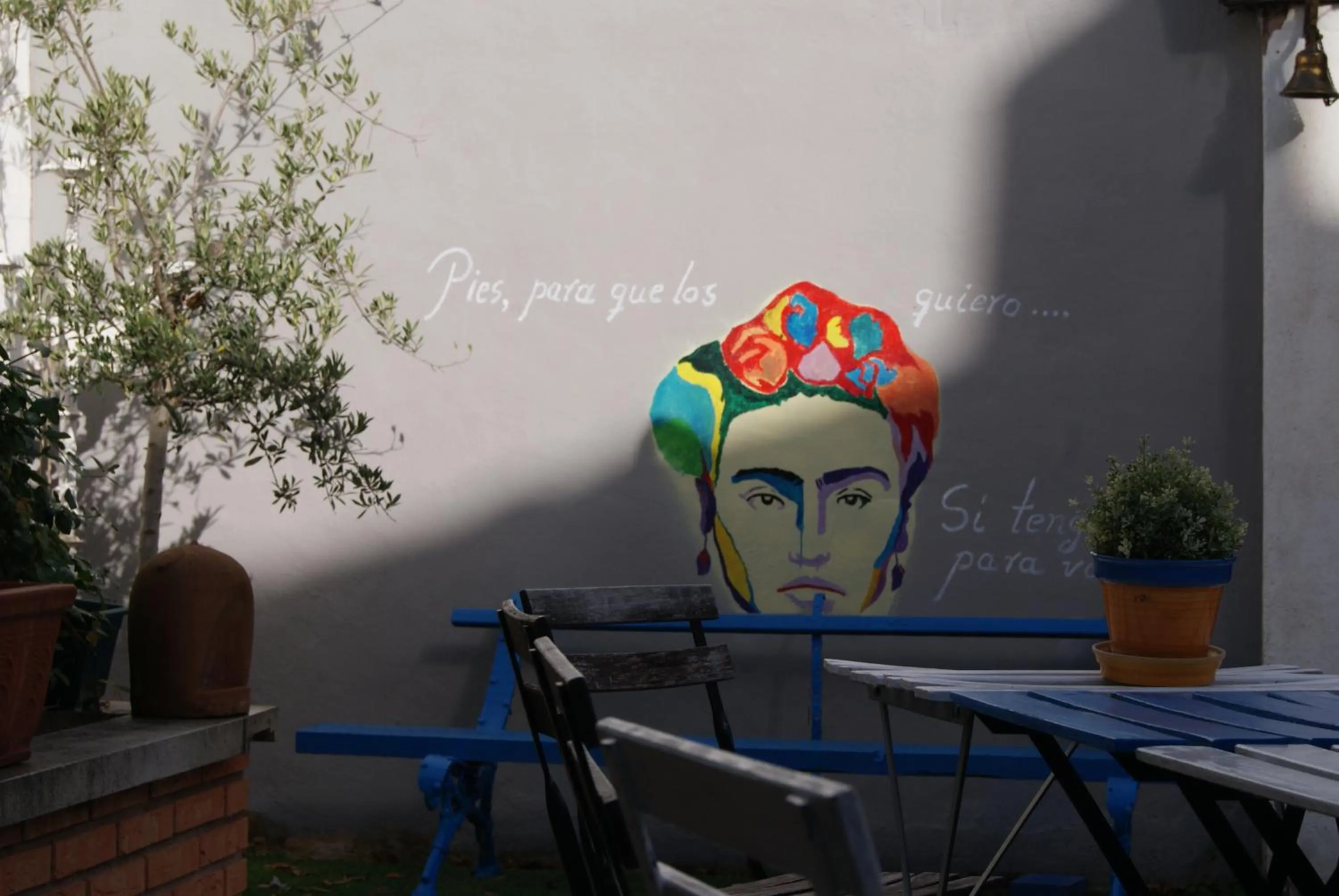 Patio in Peregrinando, pensión con encanto