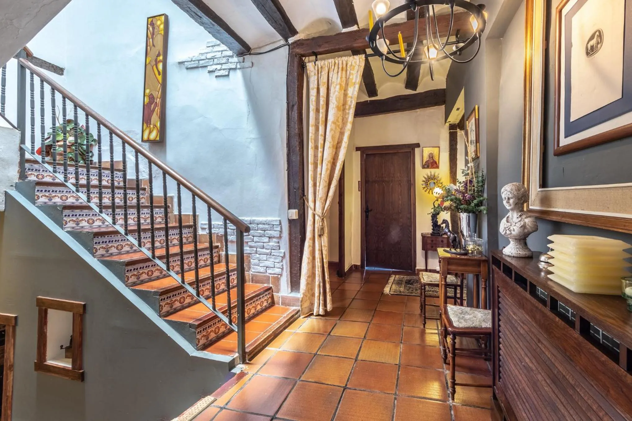 Lobby or reception in Peregrinando, pensión con encanto