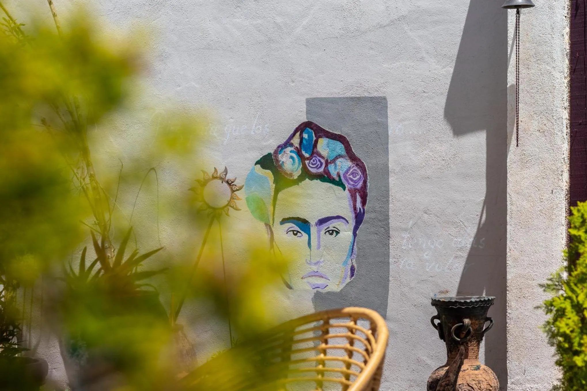 Patio in Peregrinando, pensión con encanto