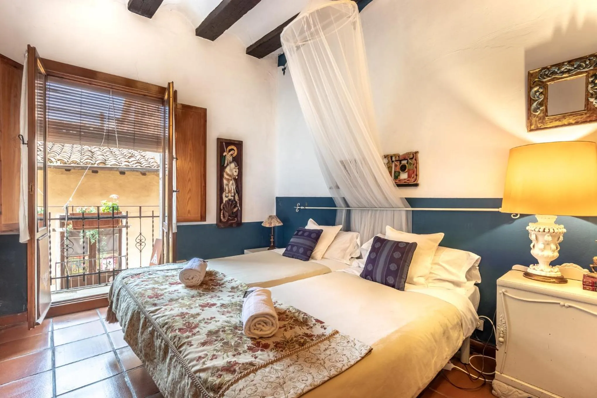 Bedroom, Bed in Peregrinando, pensión con encanto
