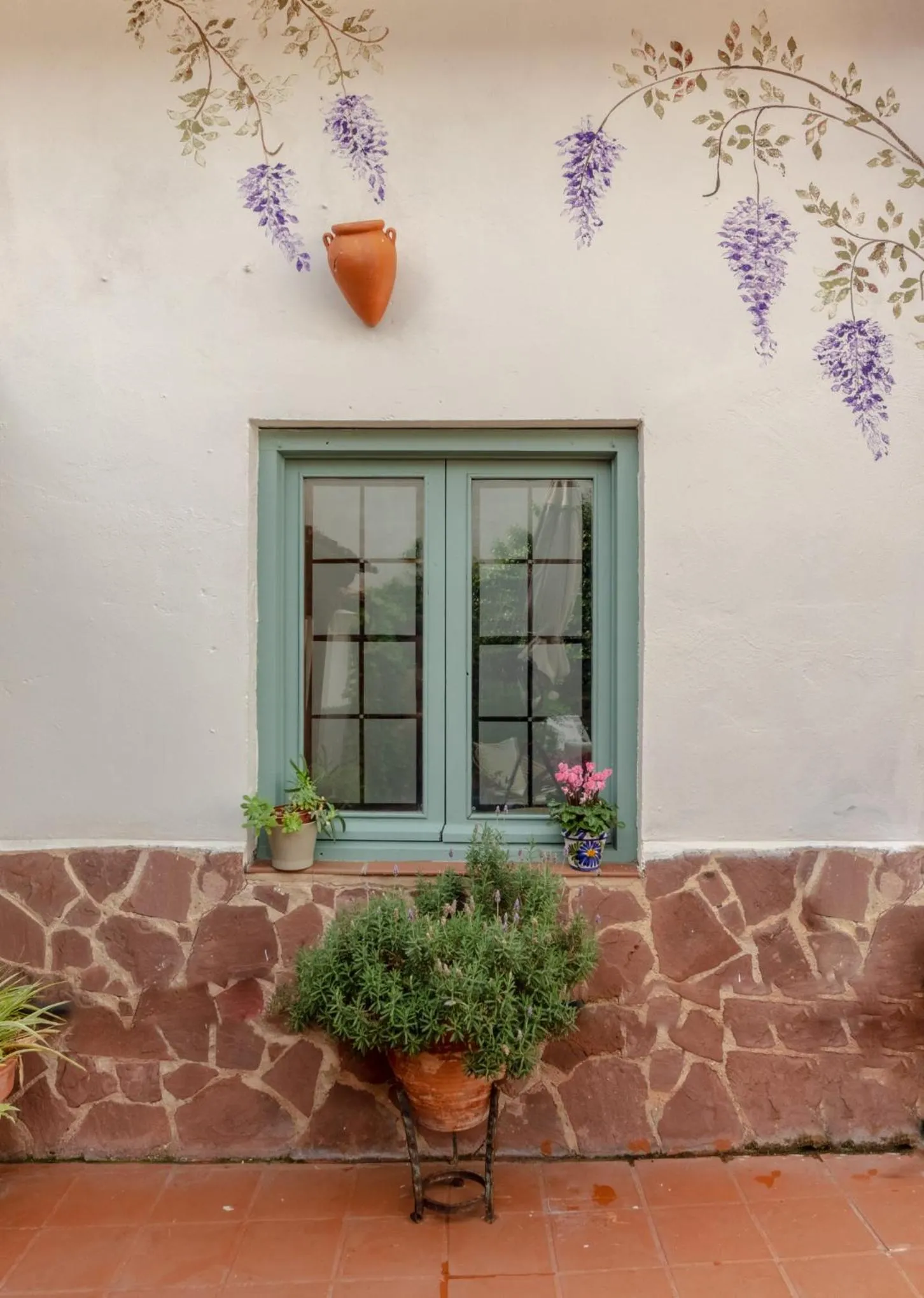 Patio in Peregrinando, pensión con encanto