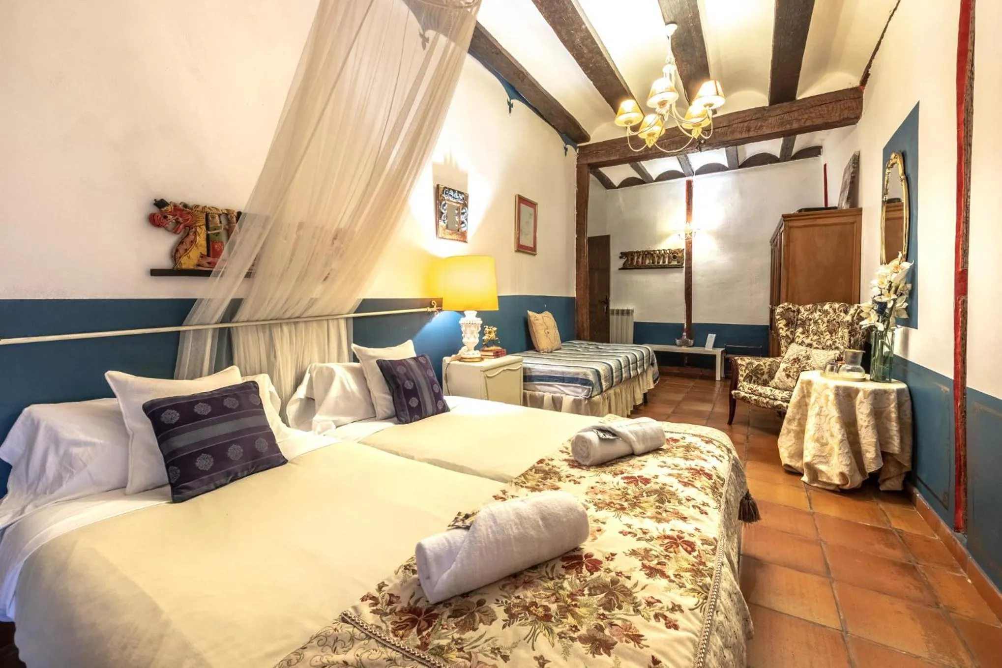 Bedroom, Bed in Peregrinando, pensión con encanto