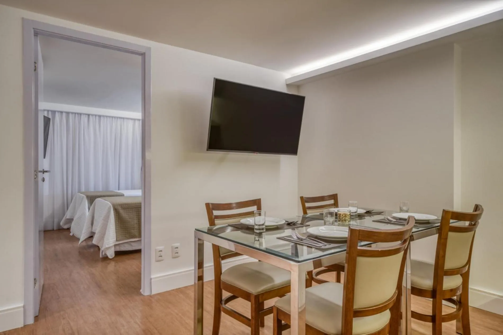 Photo of the whole room in Hotel Brisa Suítes Pajuçara