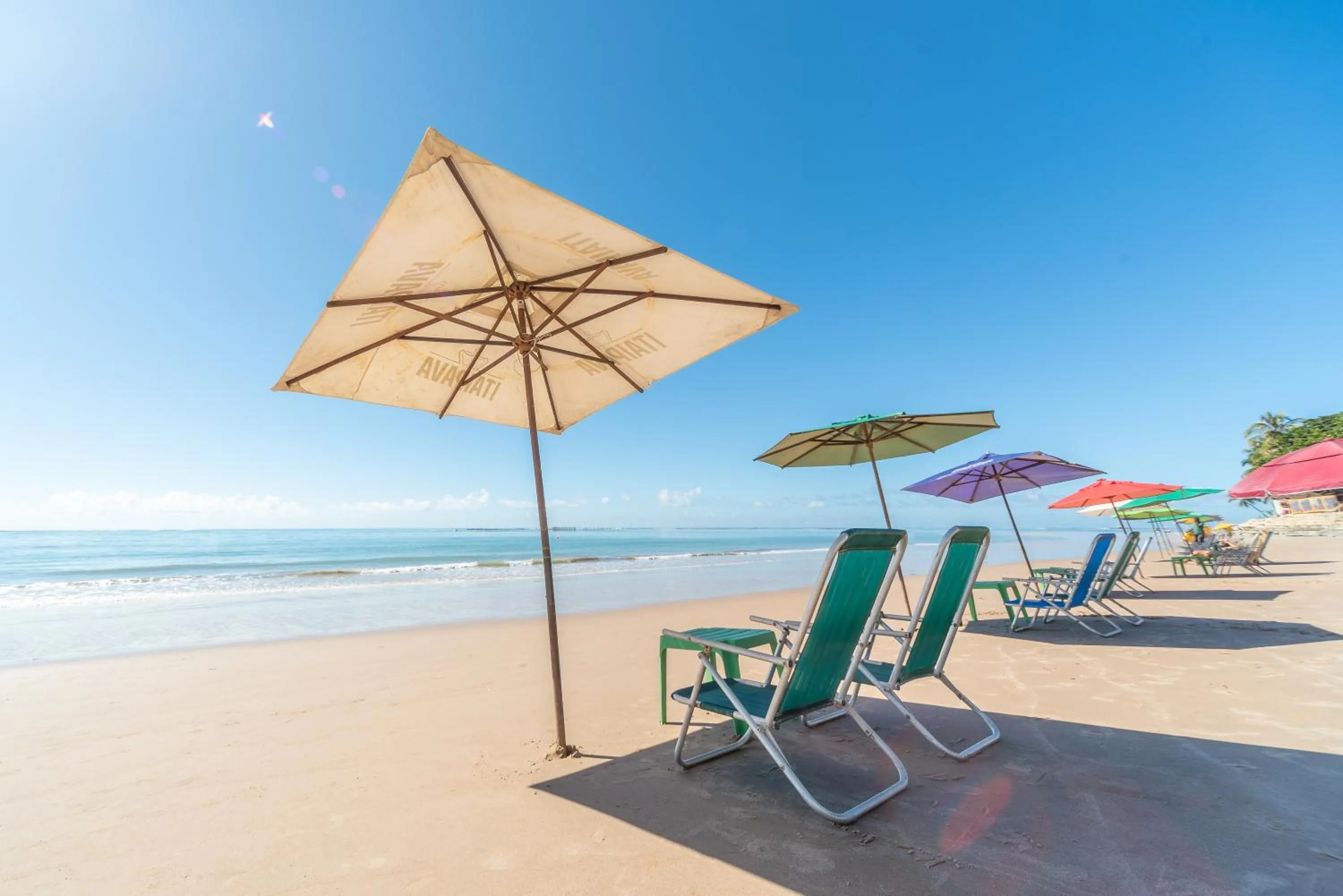 Beach in Hotel Brisa Suítes Pajuçara