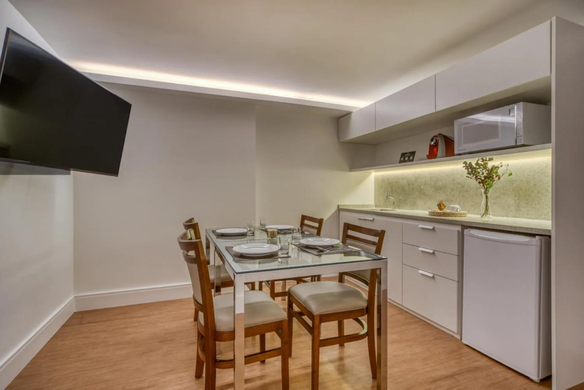 Photo of the whole room in Hotel Brisa Suítes Pajuçara