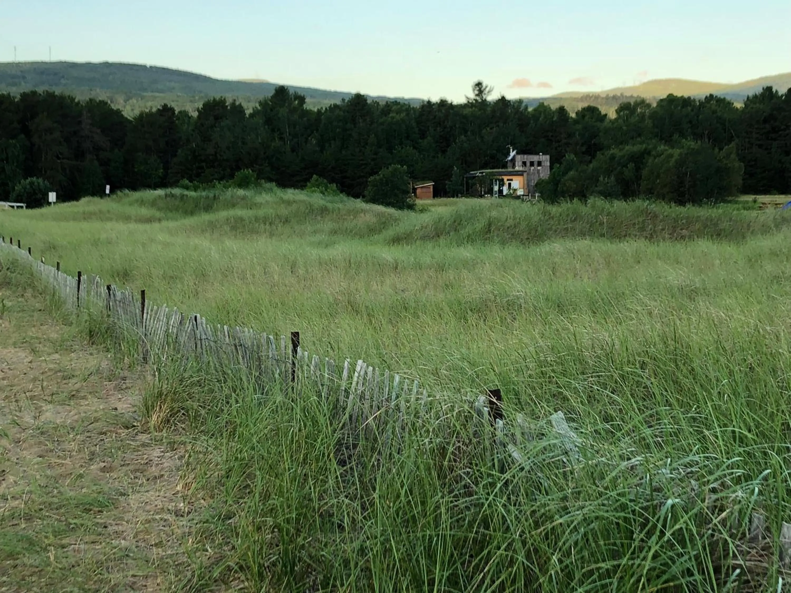 Hiking in Domaine Belle Plage
