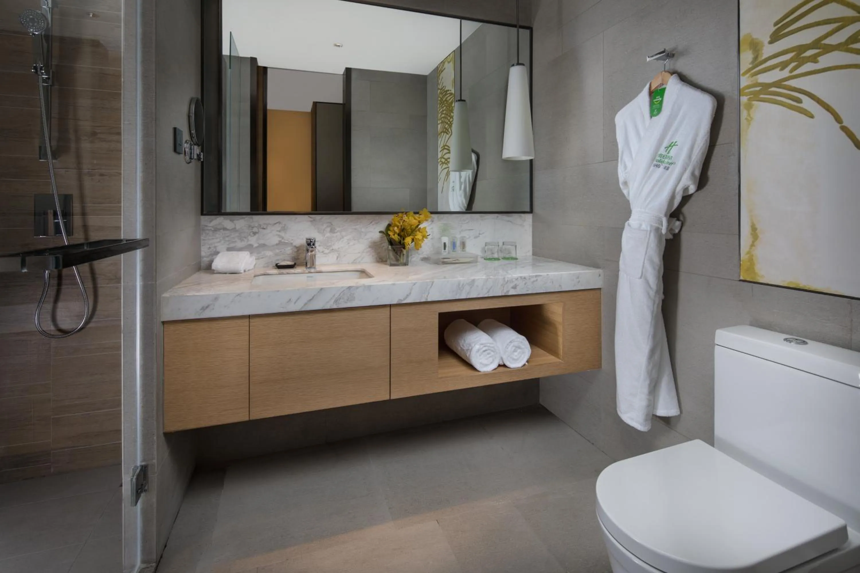 Toilet in Holiday Inn Nanjing Harbour by IHG