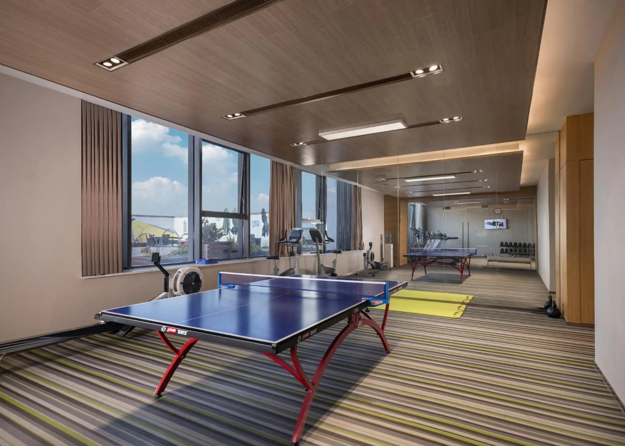 Fitness centre/facilities in Holiday Inn Nanjing Harbour by IHG